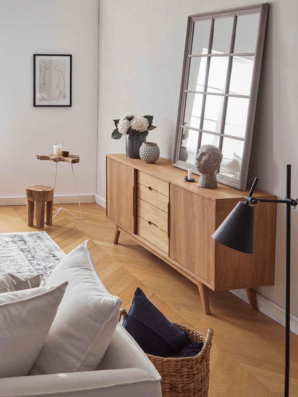Bettina Wooden Sideboard