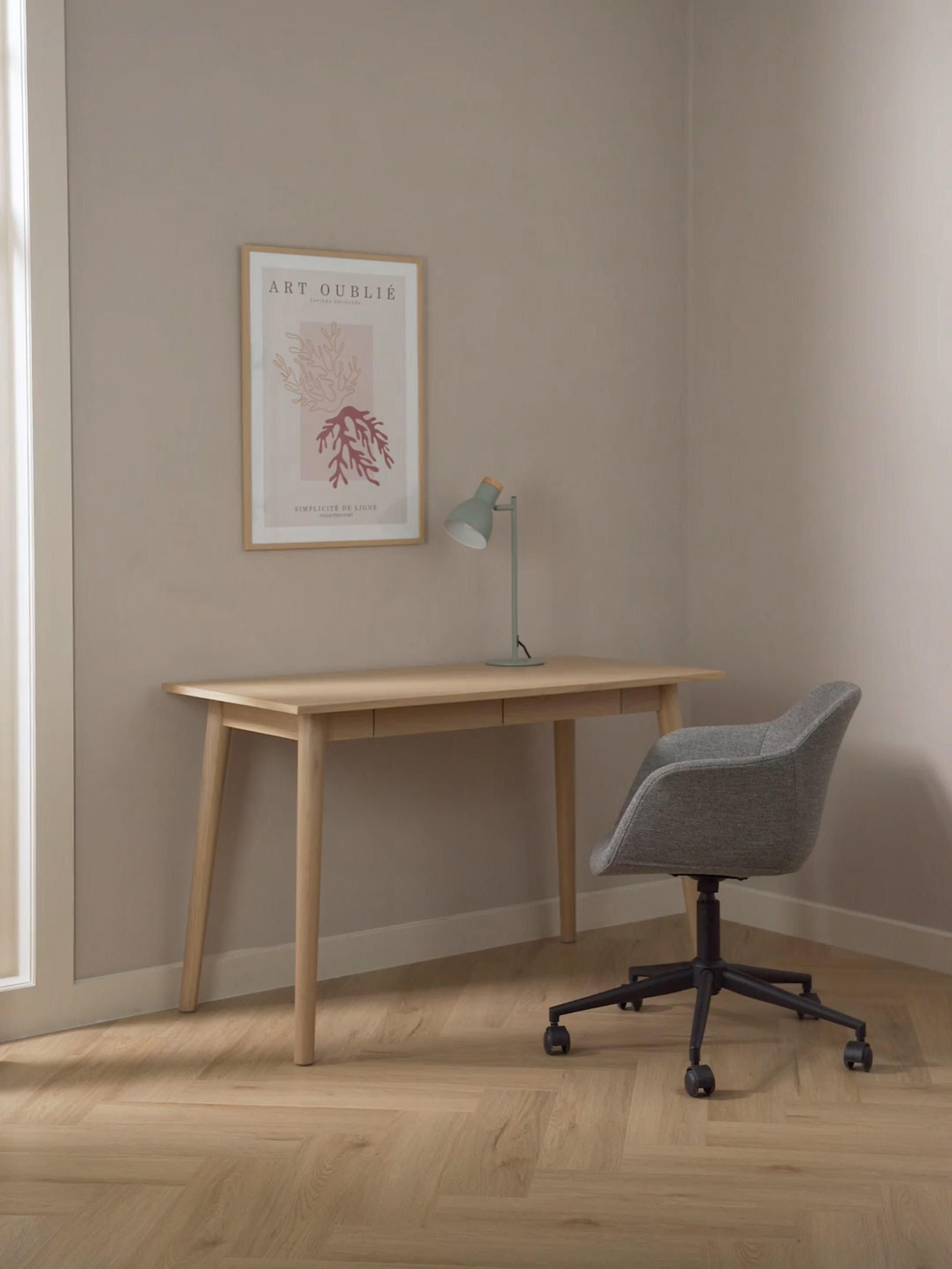 Marte Narrow Wooden Desk