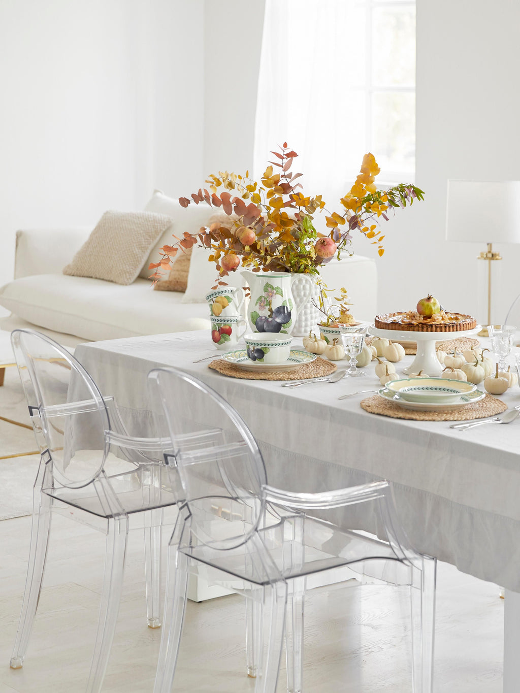 Ghost Design Dining Chair Louis with Armrests