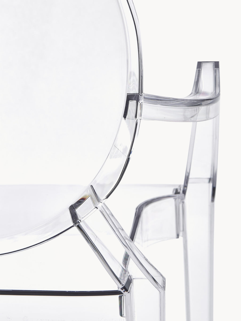 Ghost Design Dining Chair Louis with Armrests