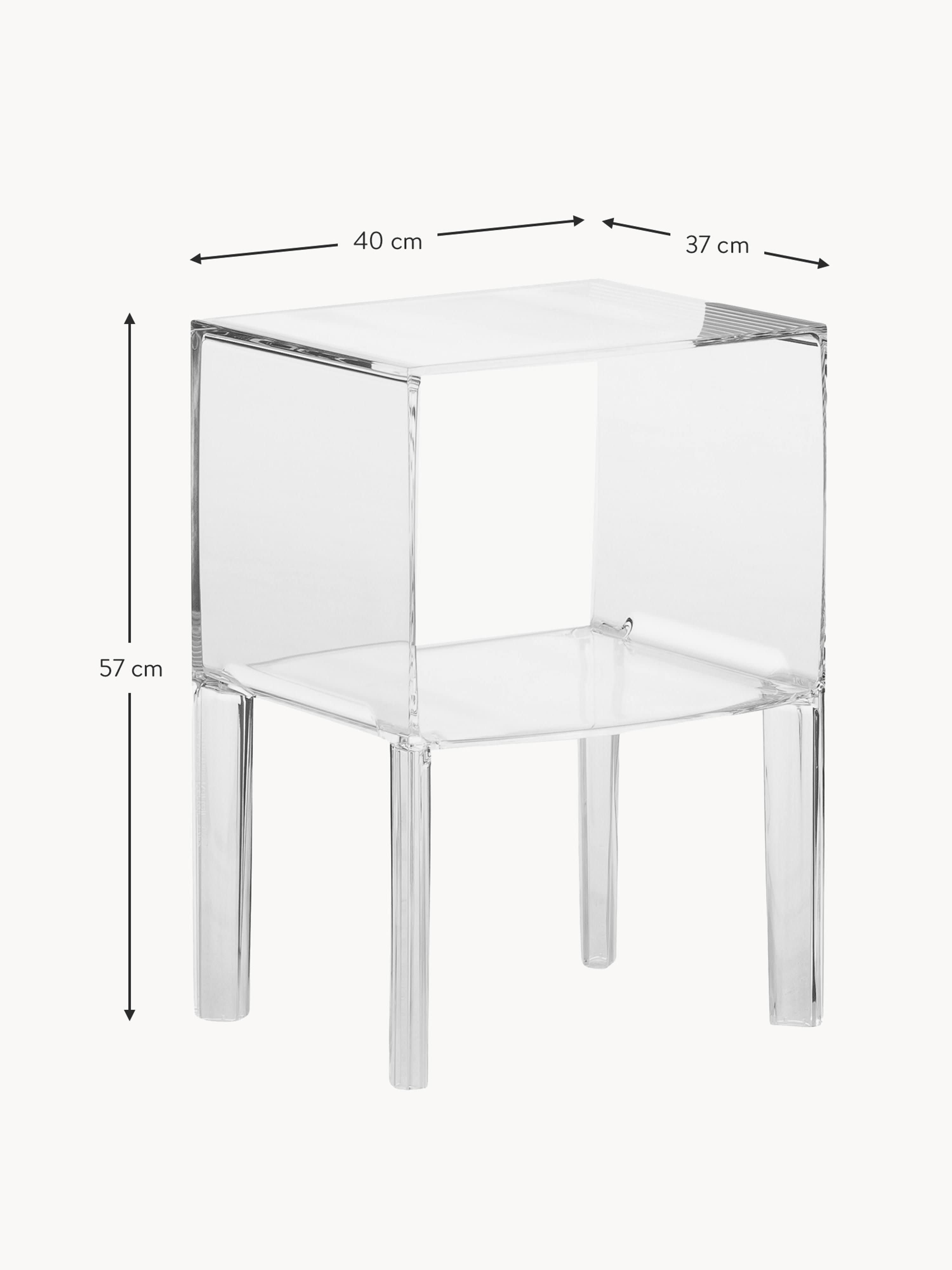 Buster Design Bedside Table Small Ghost