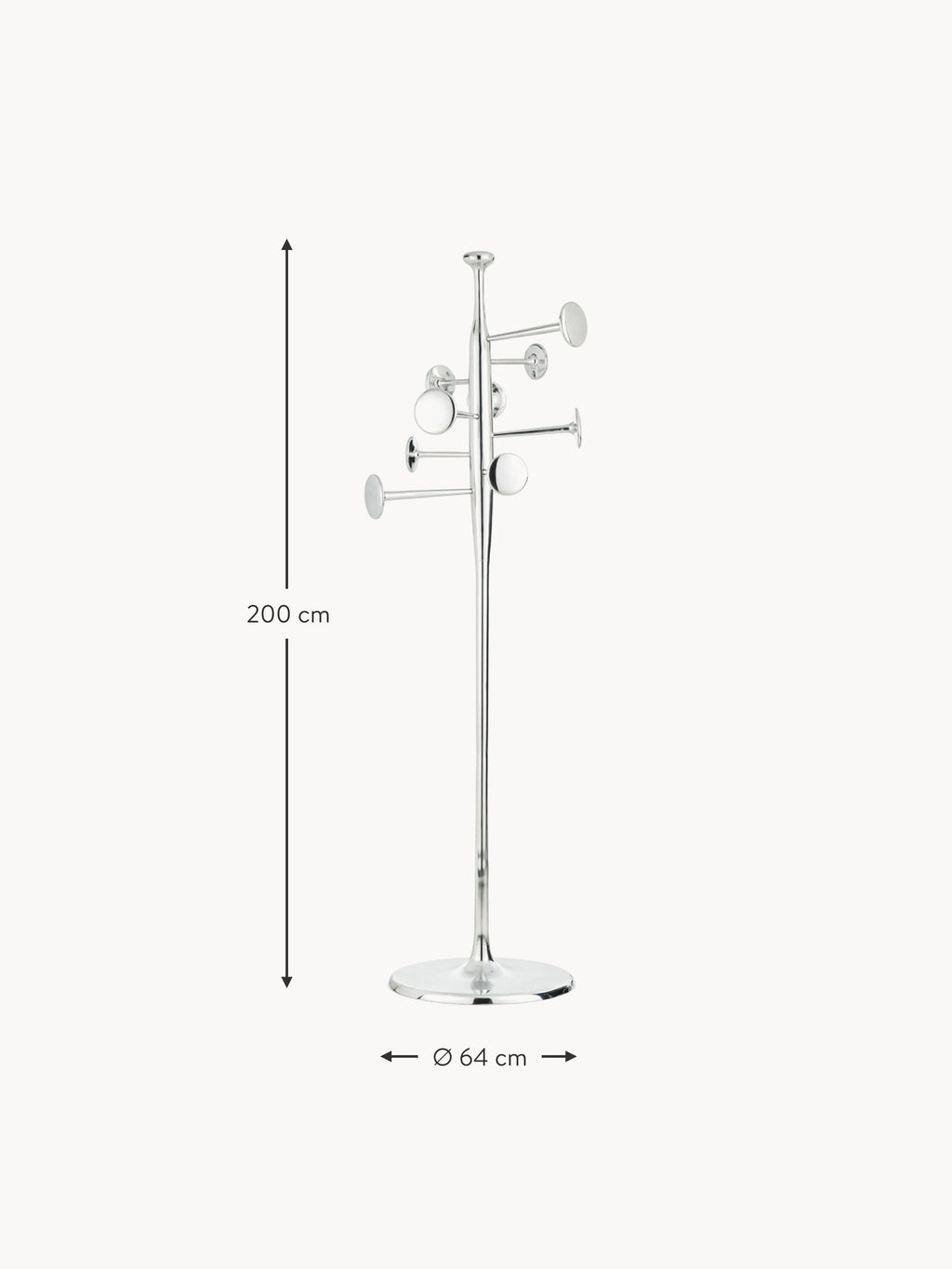 Trumpet Coat Stand