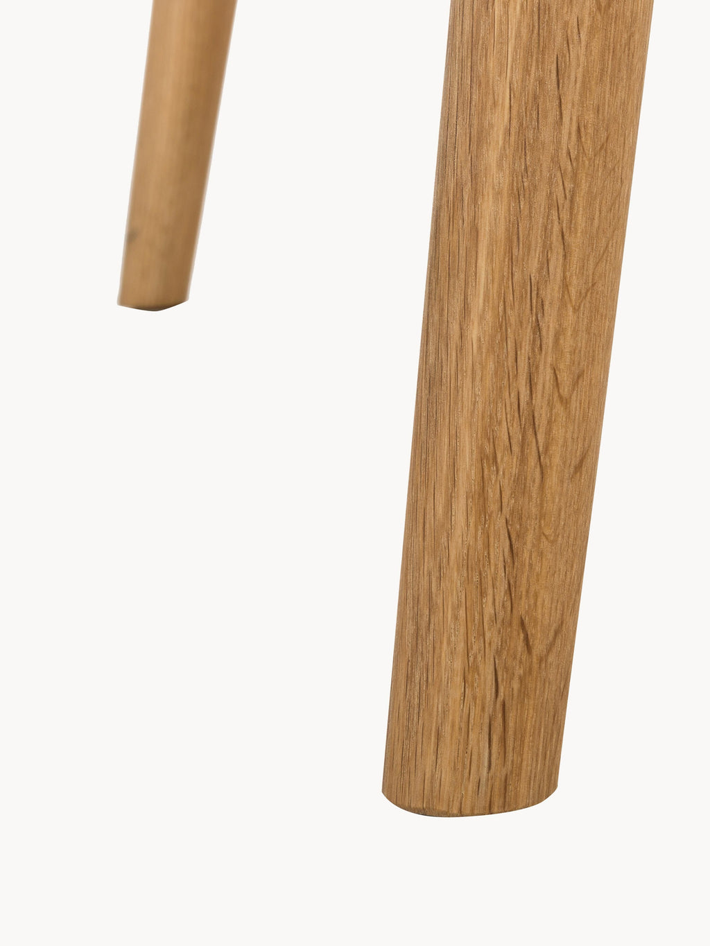 Yumi Round Oak Wood Dining Table, Ø 115 cm