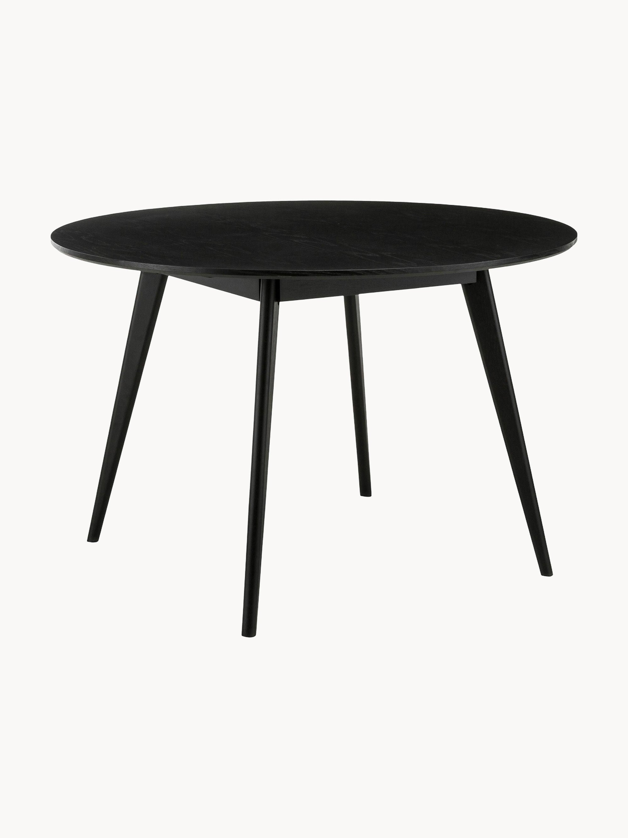 Gallery image 1 - Round Rubberwood Dining Table Yumi, Ø 115 cm