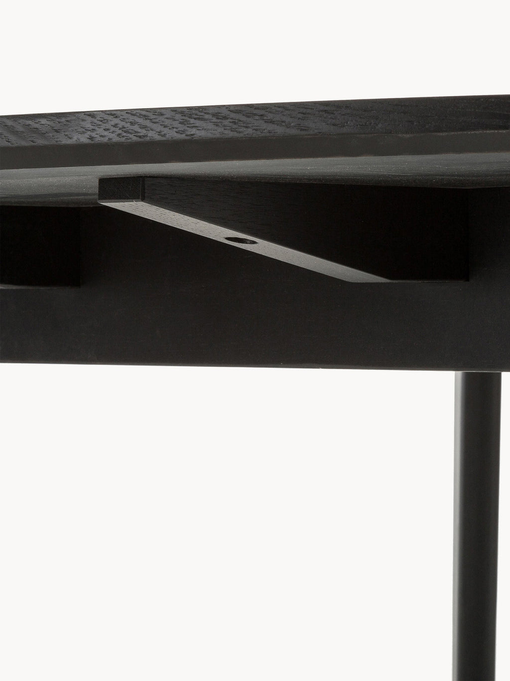 Yumi Round Rubberwood Dining Table, Ø 115 cm