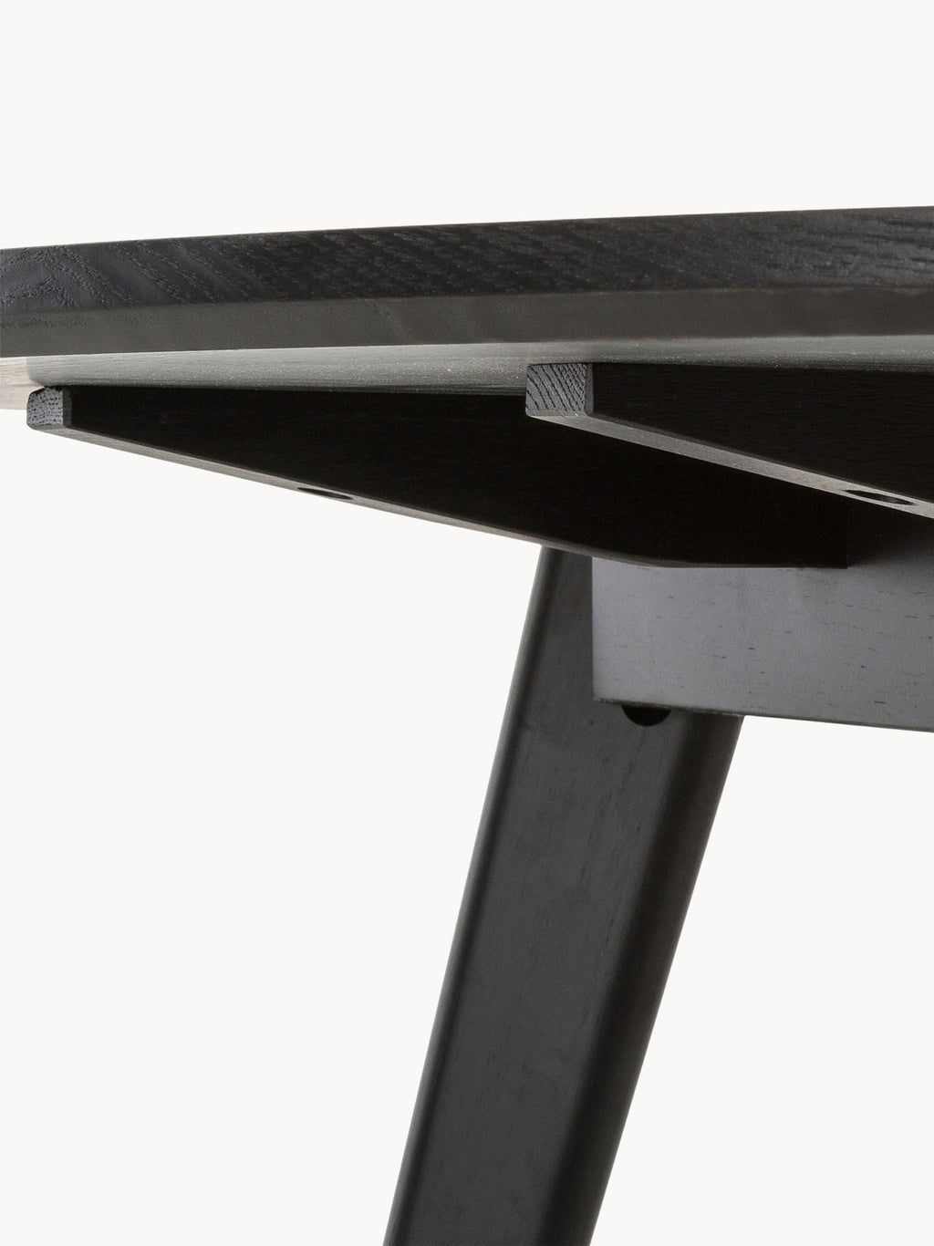 Yumi Round Rubberwood Dining Table, Ø 115 cm