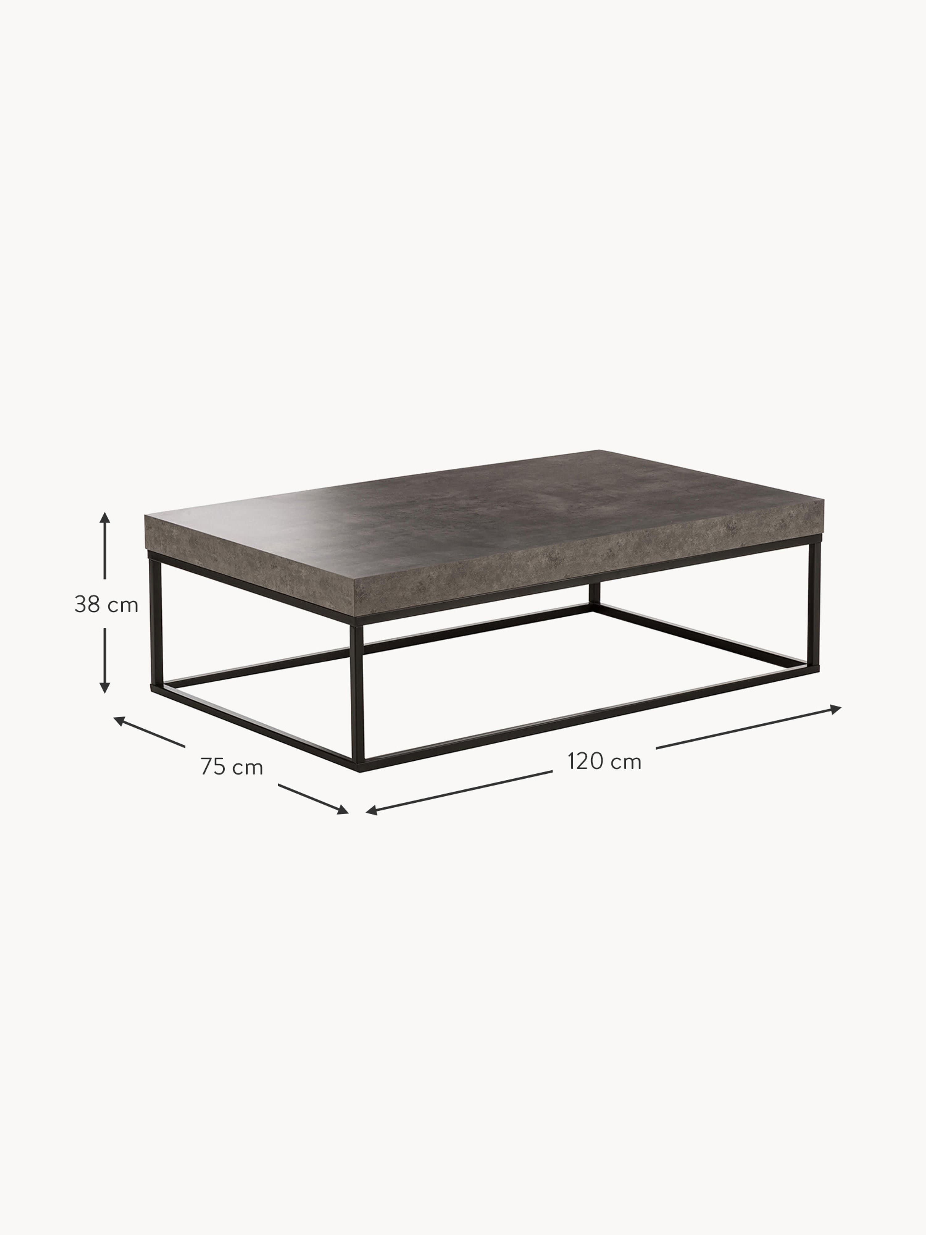 Ellis Concrete Look Coffee Table