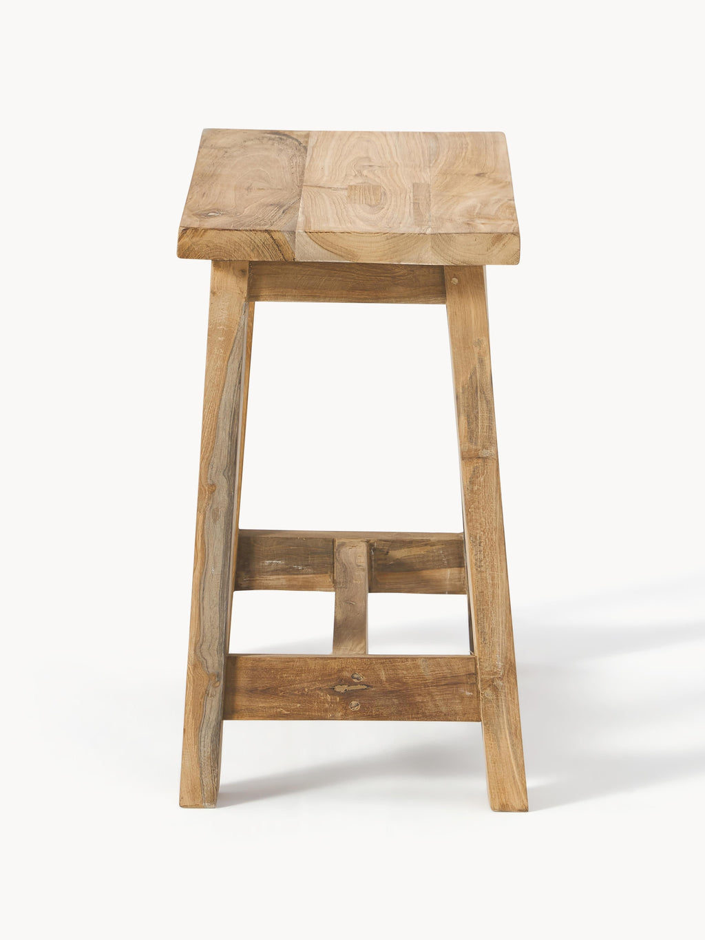 Lawas Teak Wood Stool