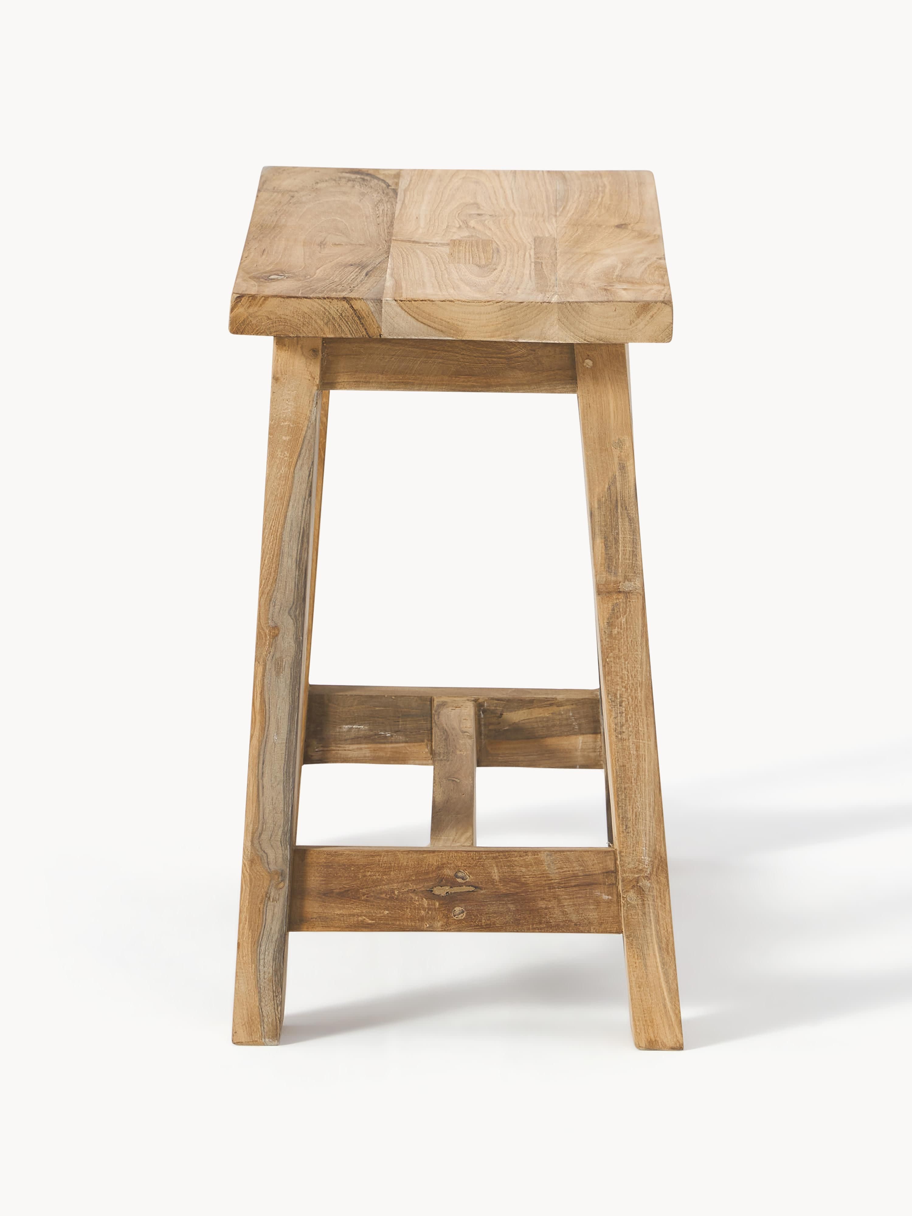 Lawas Teak Wood Stool