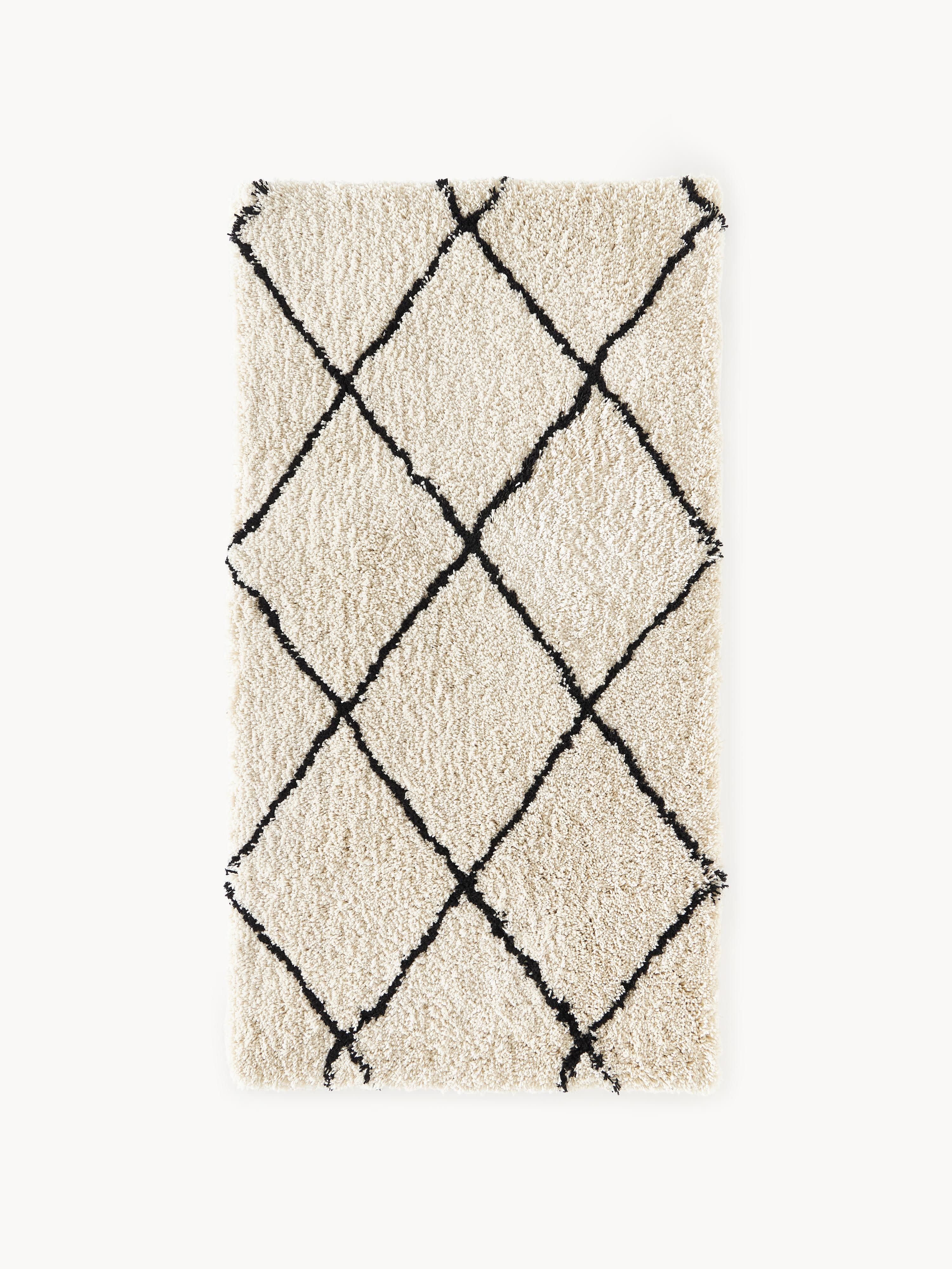 Gallery image 1 - Hand-Tufted Fluffy High-Pile Rug Naima