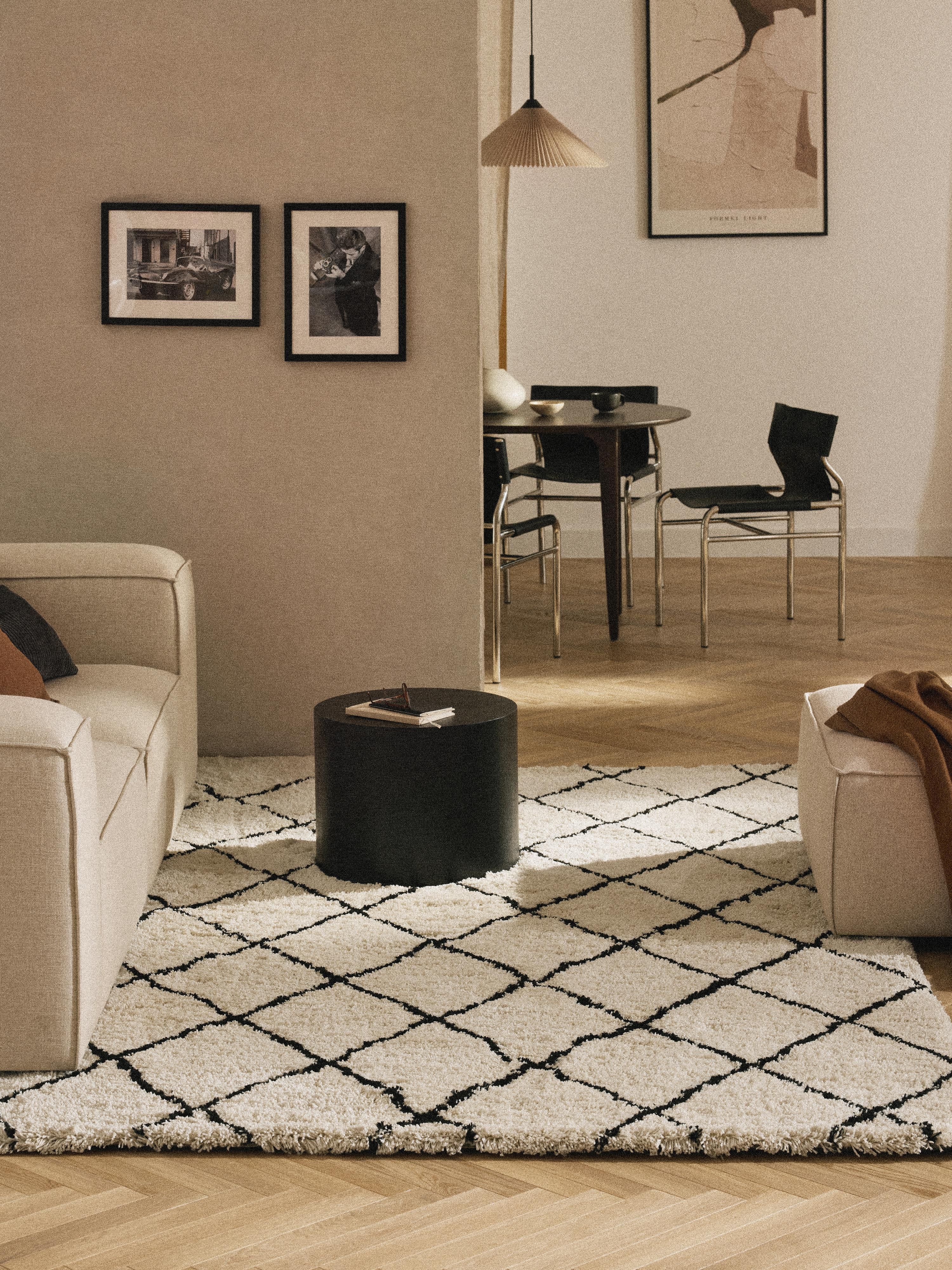 Naima Hand-Tufted Fluffy High-Pile Rug