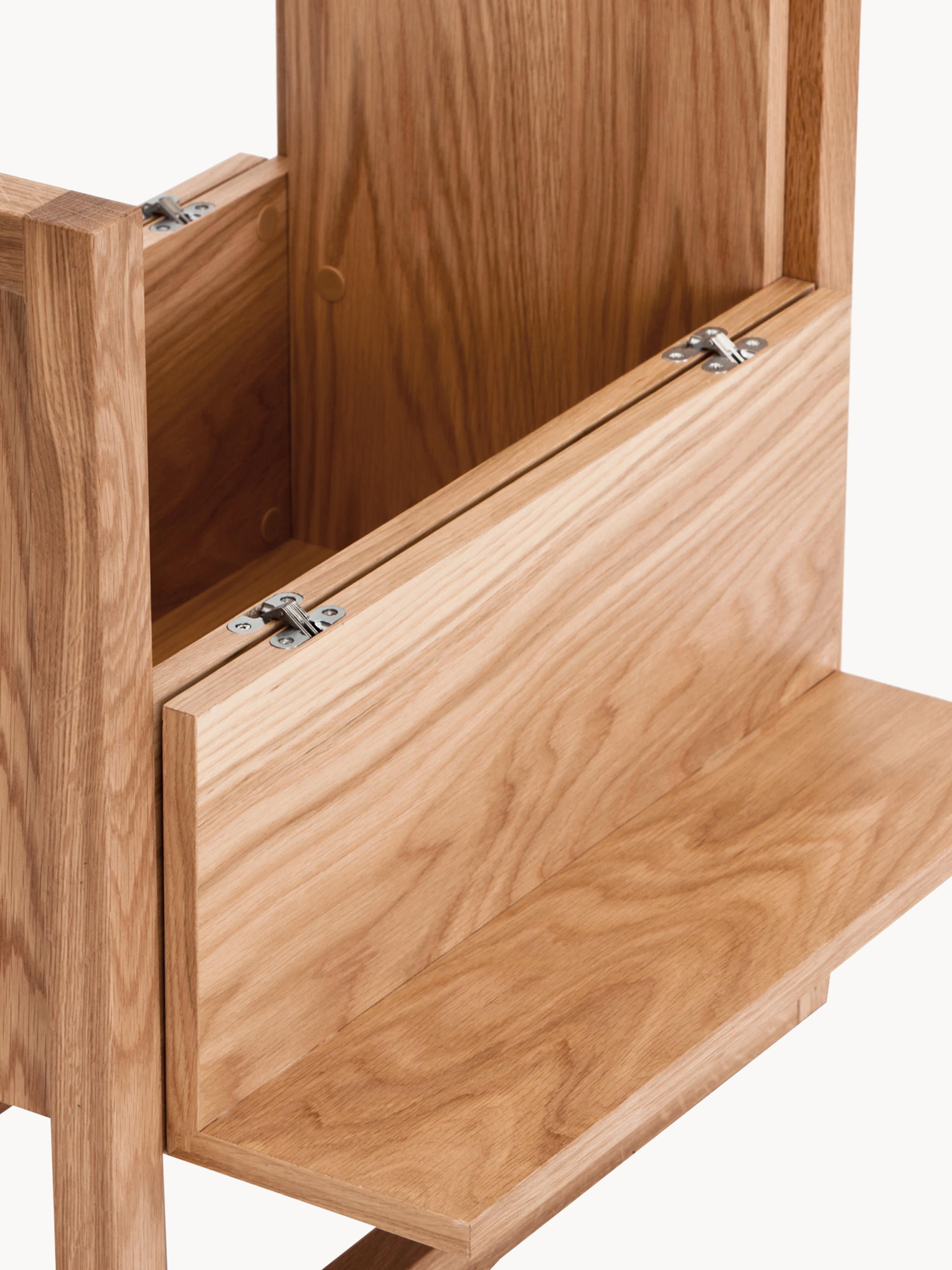 NewEst Oak Wood Mini Bar