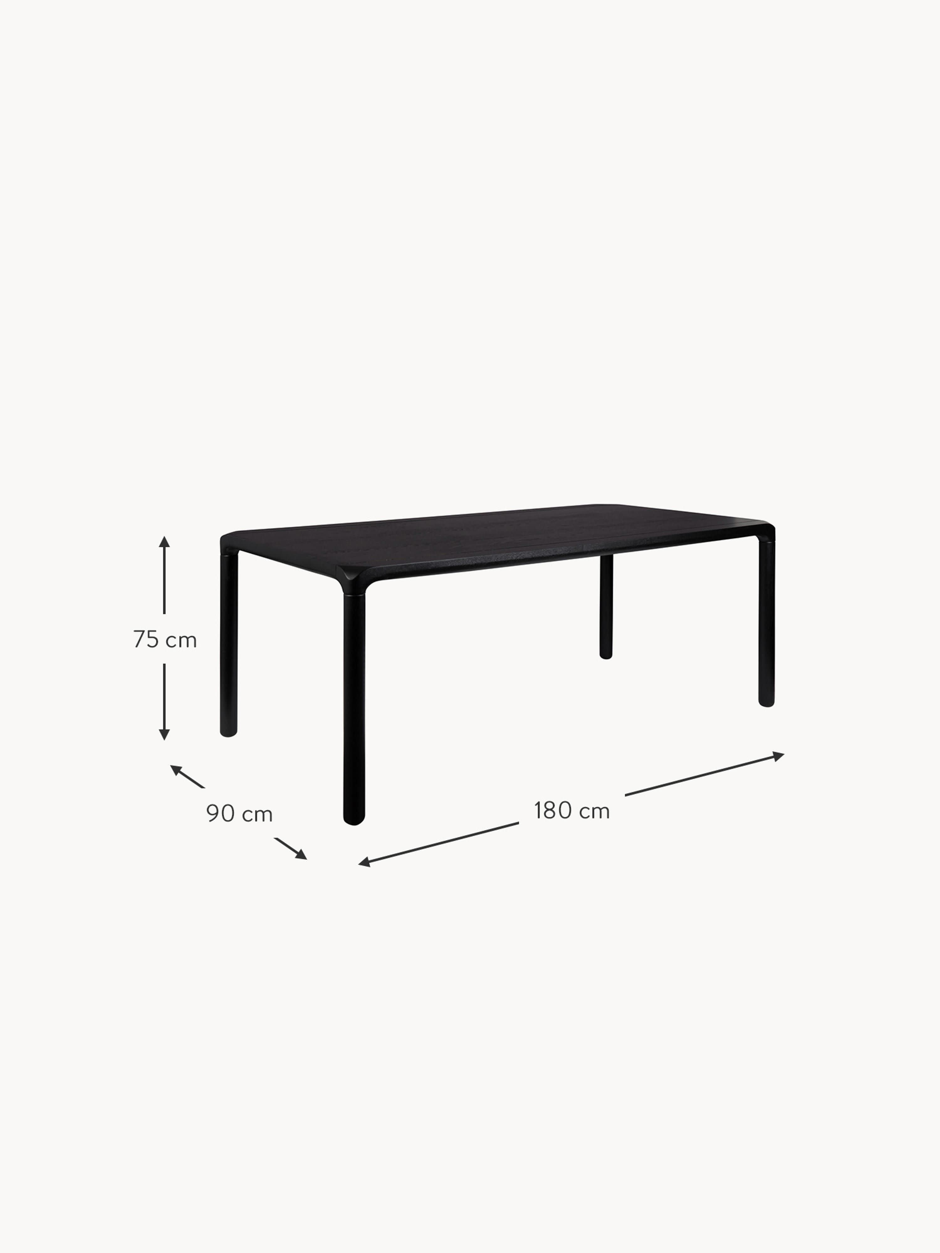 Storm Wooden Dining Table, Various Sizes