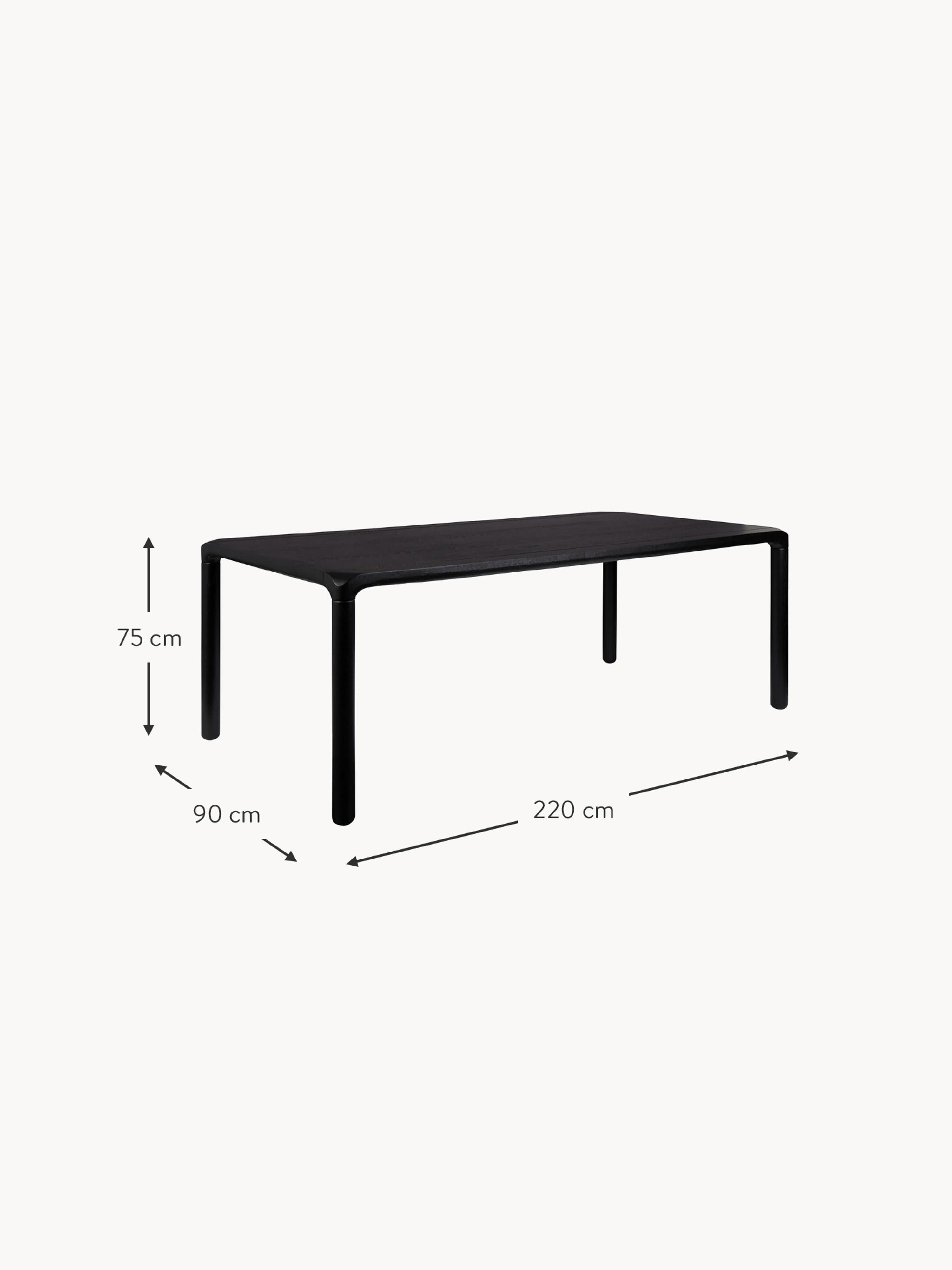 Storm Wooden Dining Table, Various Sizes