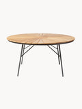 Gallery image 1 - Round Garden Table Ellen with Teak Wood Top, Various Sizes