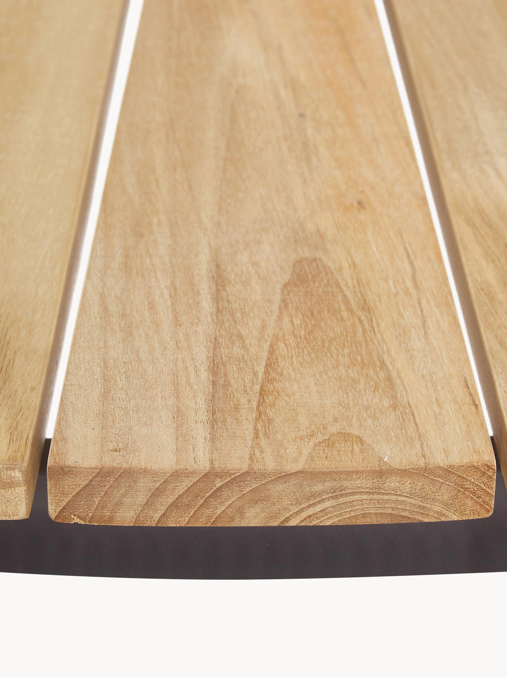 Ellen Round Garden Table with Teak Wood Top, Various Sizes