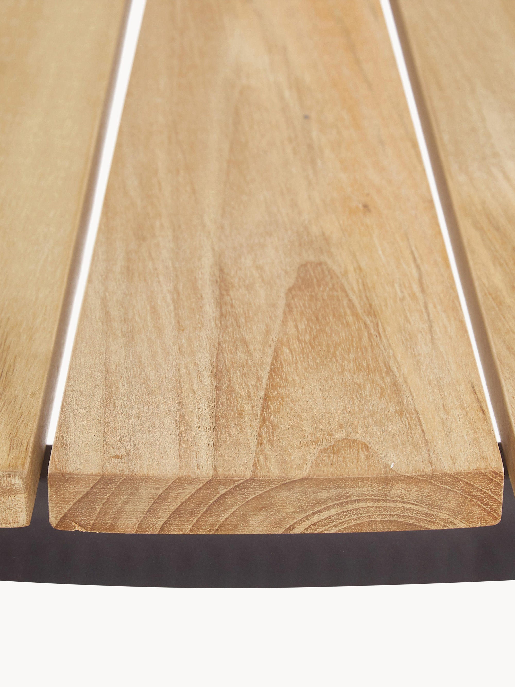 Ellen Round Garden Table with Teak Wood Top, Various Sizes