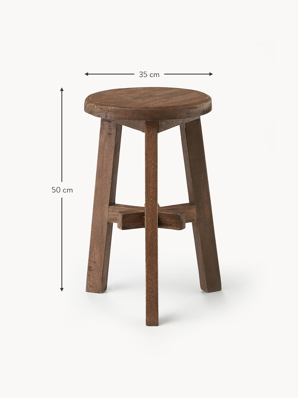 Dingklik Acacia Wood Stool