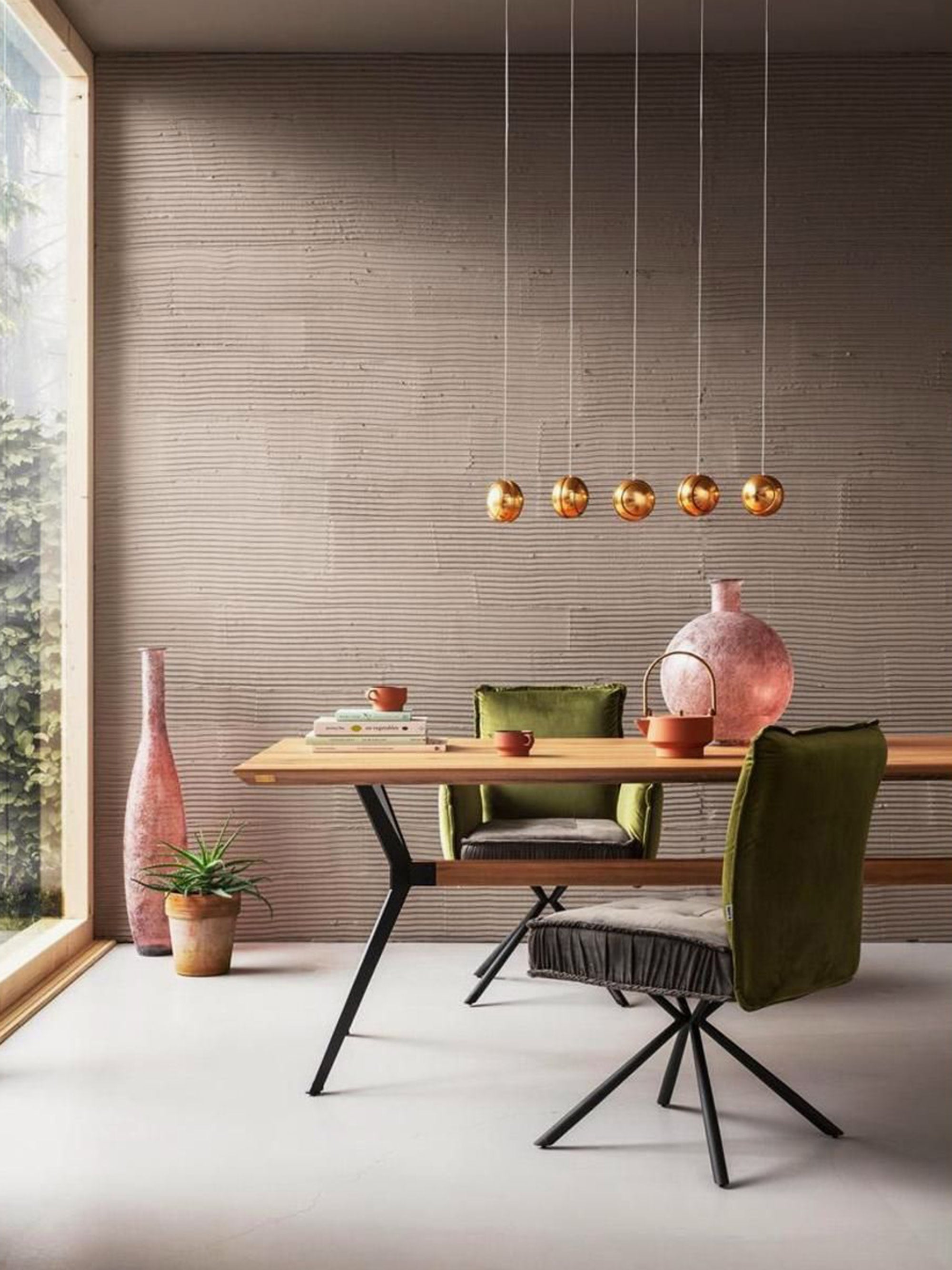 Downtown Oak Wood Dining Table