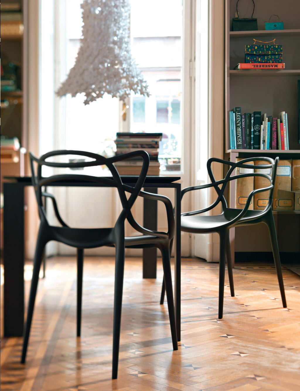 Masters Dining Chairs with Armrests, Set of 2