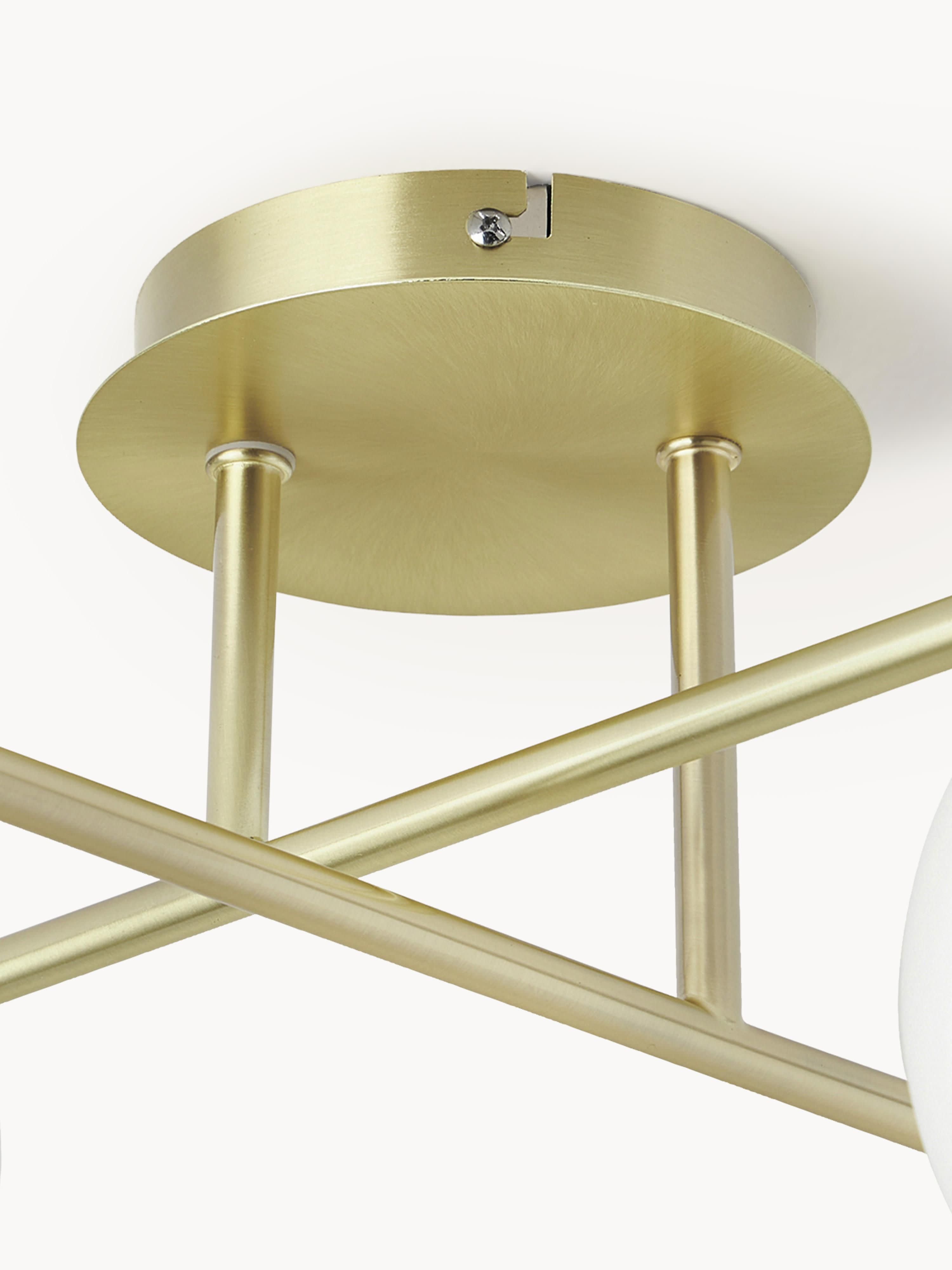 Atlanta Opal Glass Ceiling Lamp