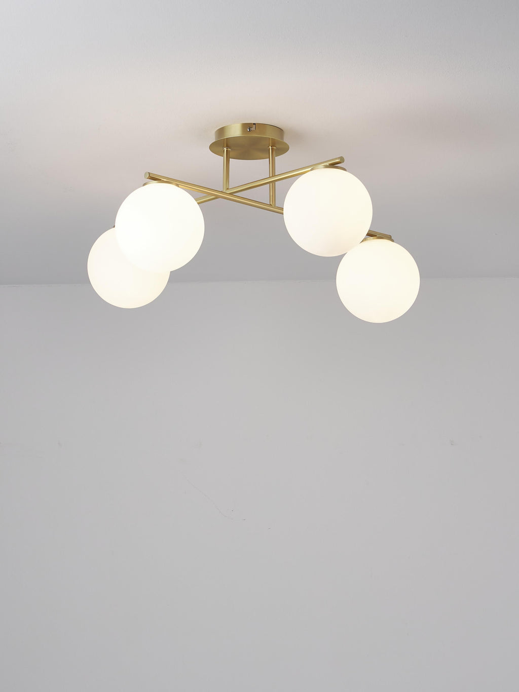 Atlanta Opal Glass Ceiling Lamp