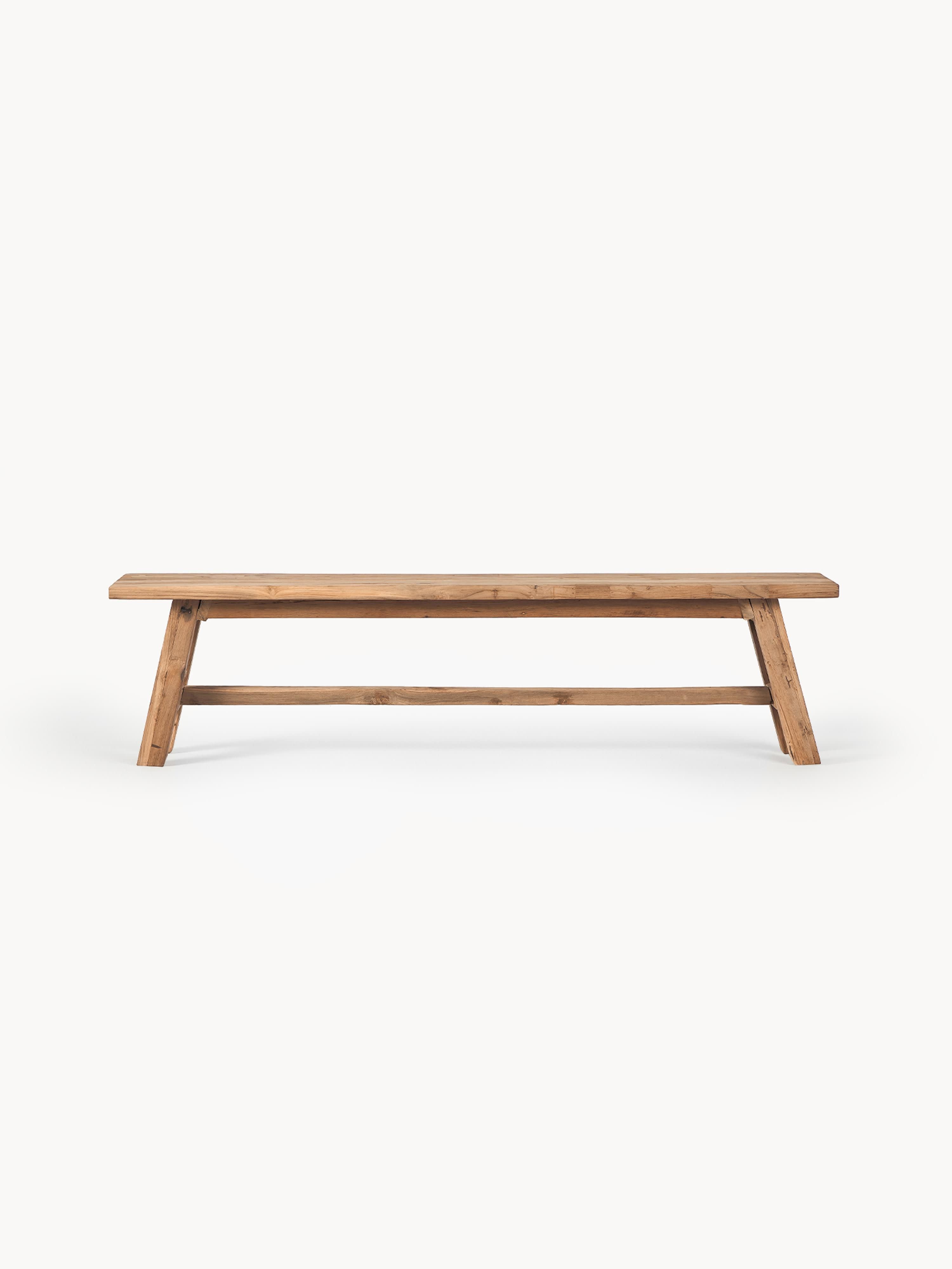 Lawas Teak Wood Bench