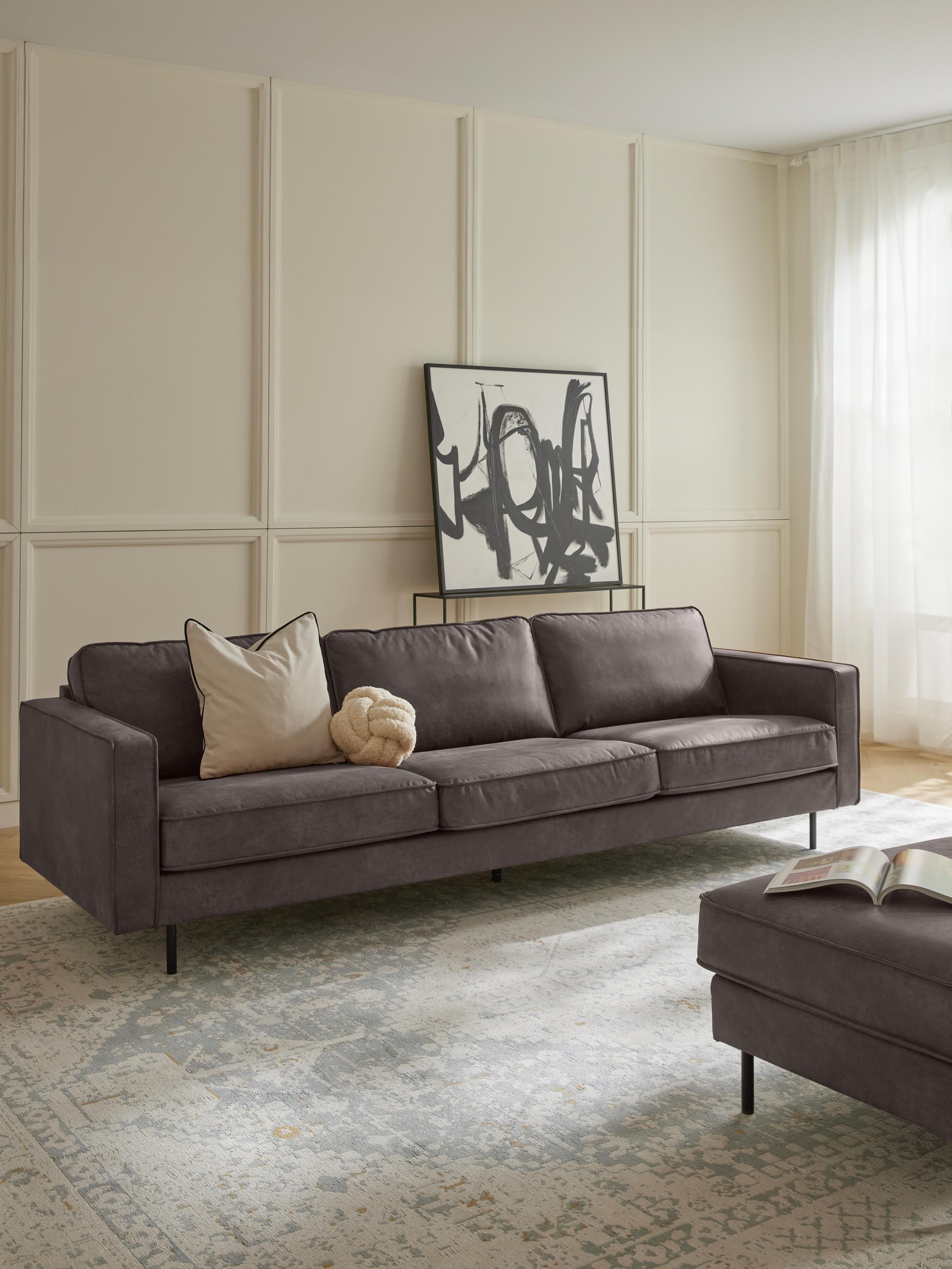 Hunter Leather Sofa (4-seater)