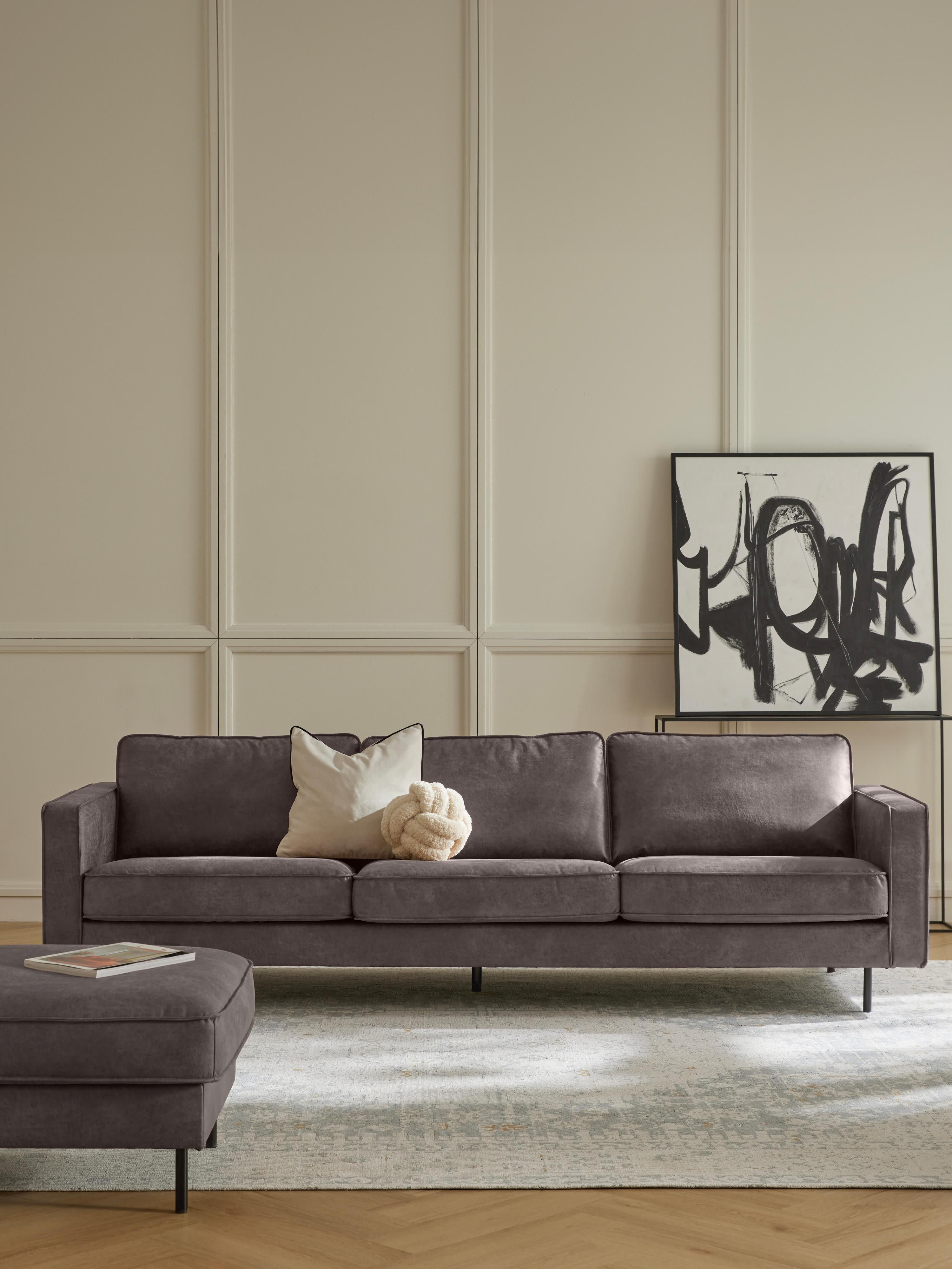 Hunter Leather Sofa (4-seater)