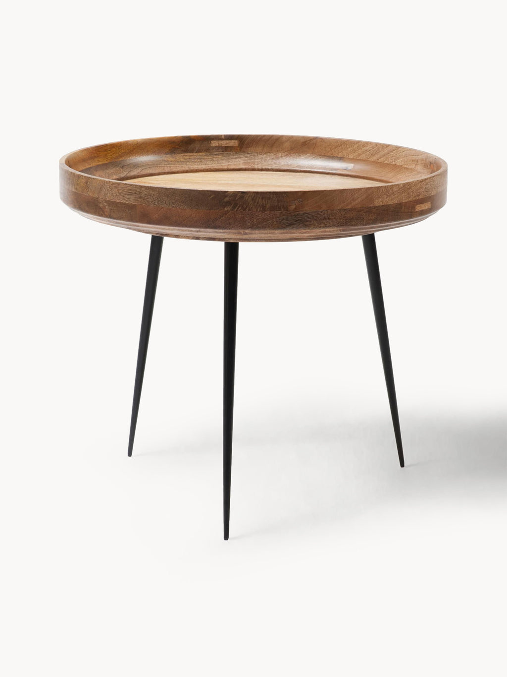 Gallery image 1 - Round Mango Wood Side Table Bowl