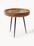 Gallery image 1 - Round Mango Wood Side Table Bowl