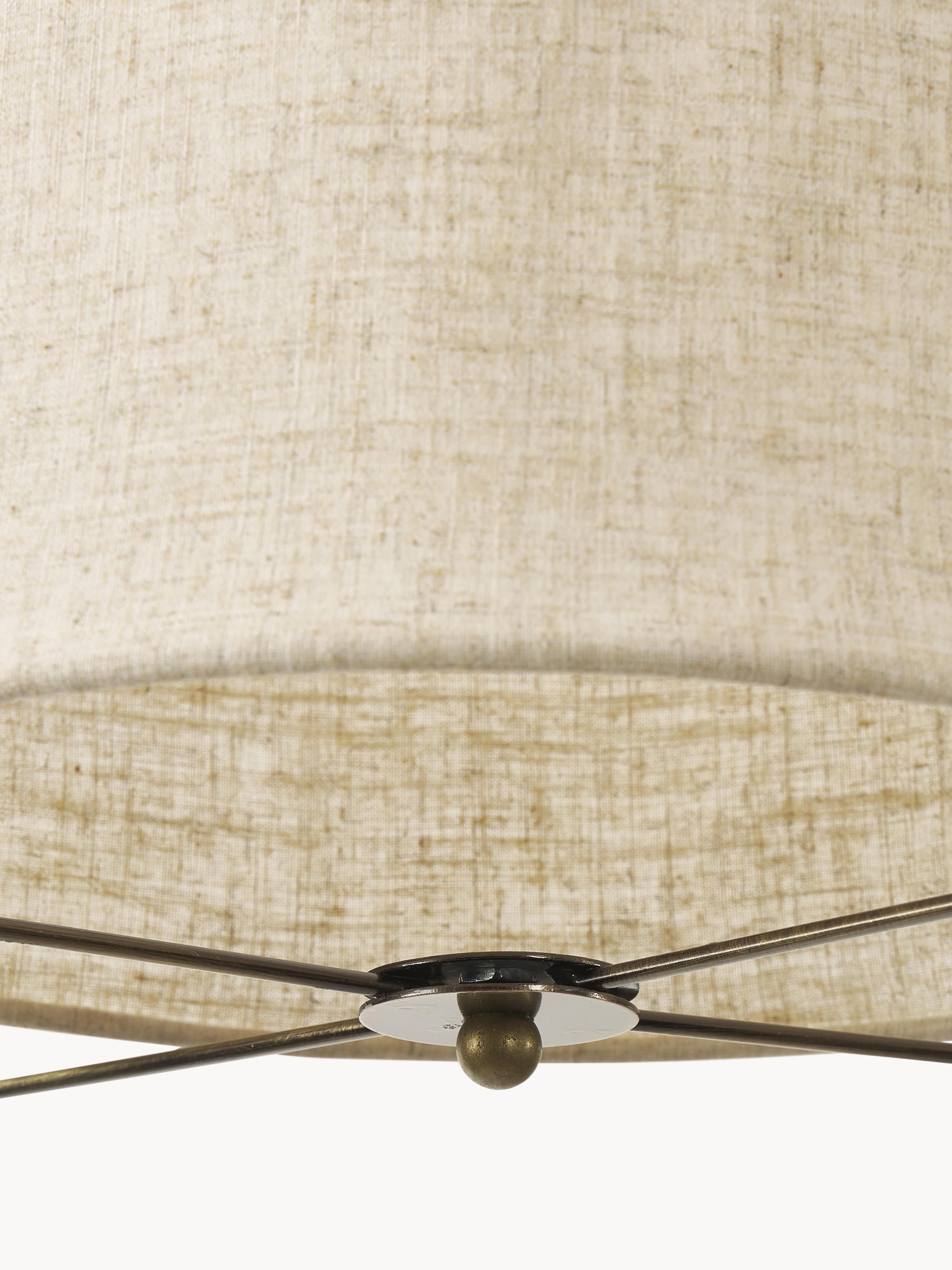 Clouds Linen Pendant Light