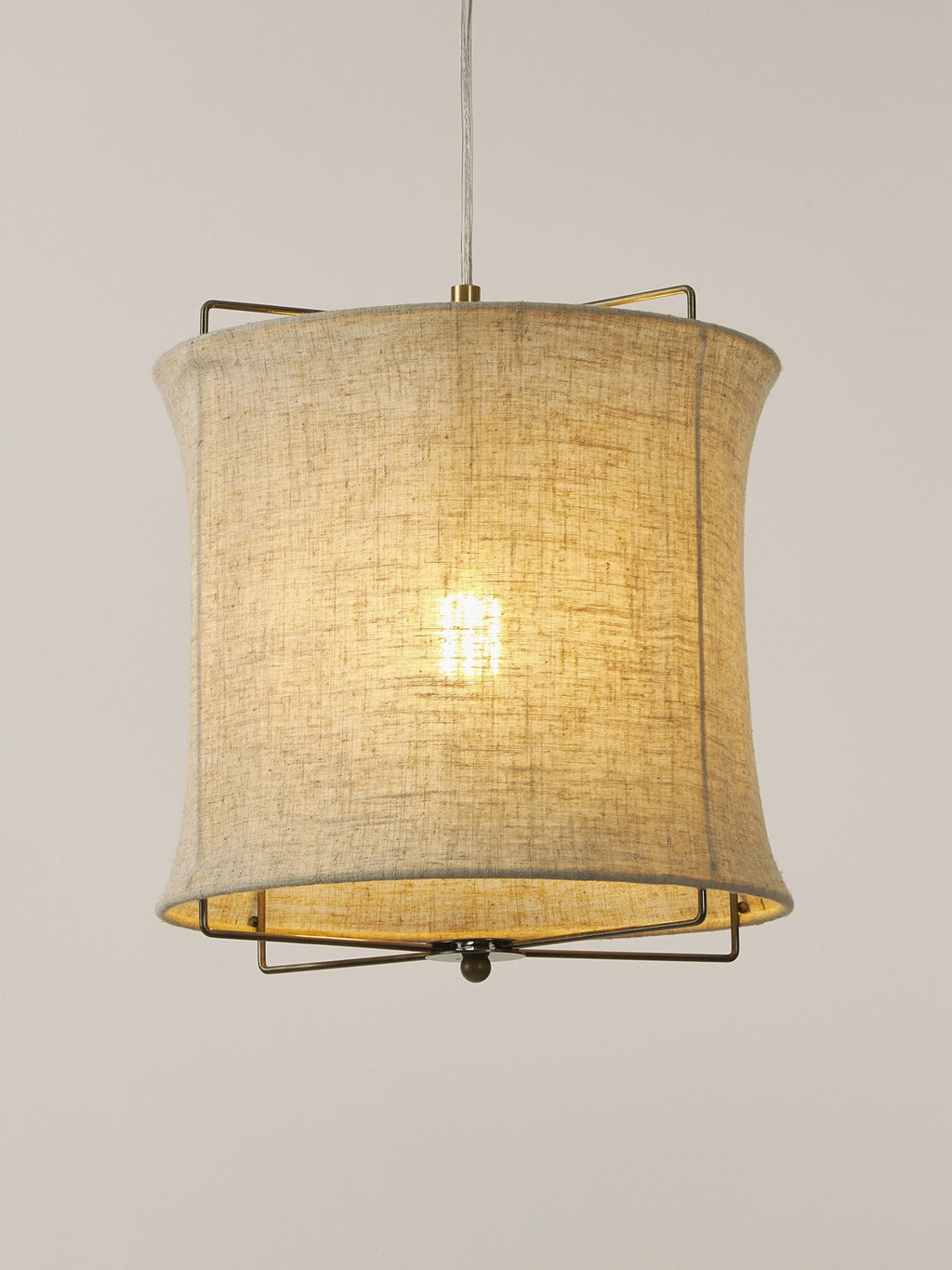 Clouds Linen Pendant Light