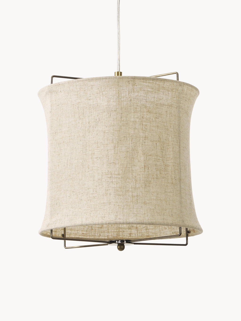 Gallery image 1 - Linen Pendant Light Clouds