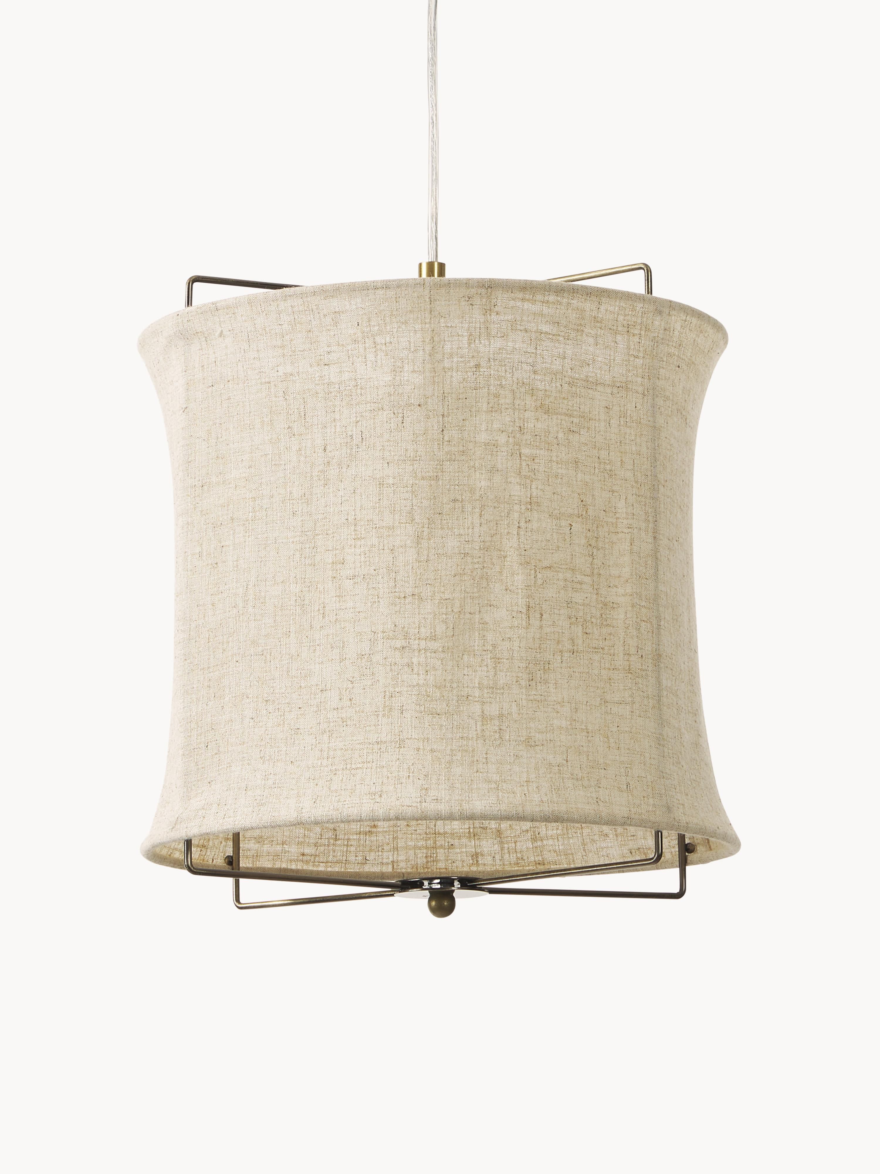 Gallery image 1 - Linen Pendant Light Clouds