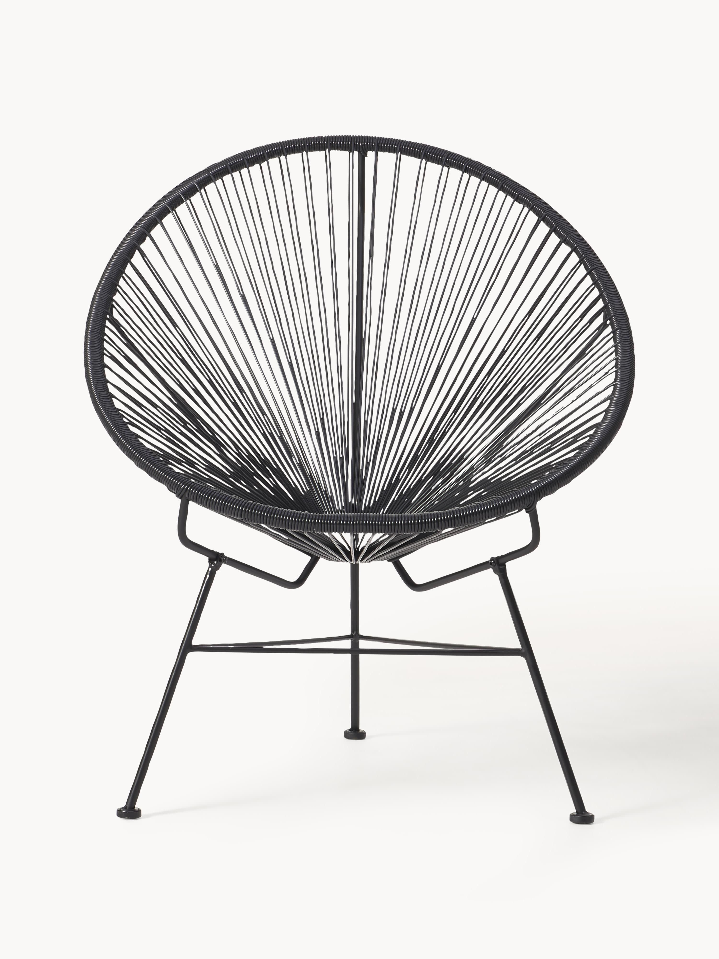 Bahia Plastic Wickerwork Lounge Chair