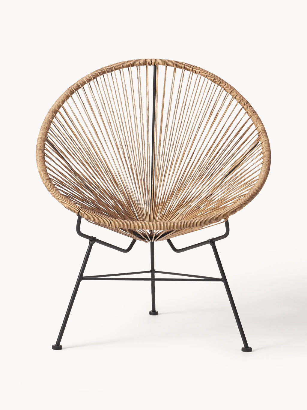 Bahia Plastic Wickerwork Lounge Chair