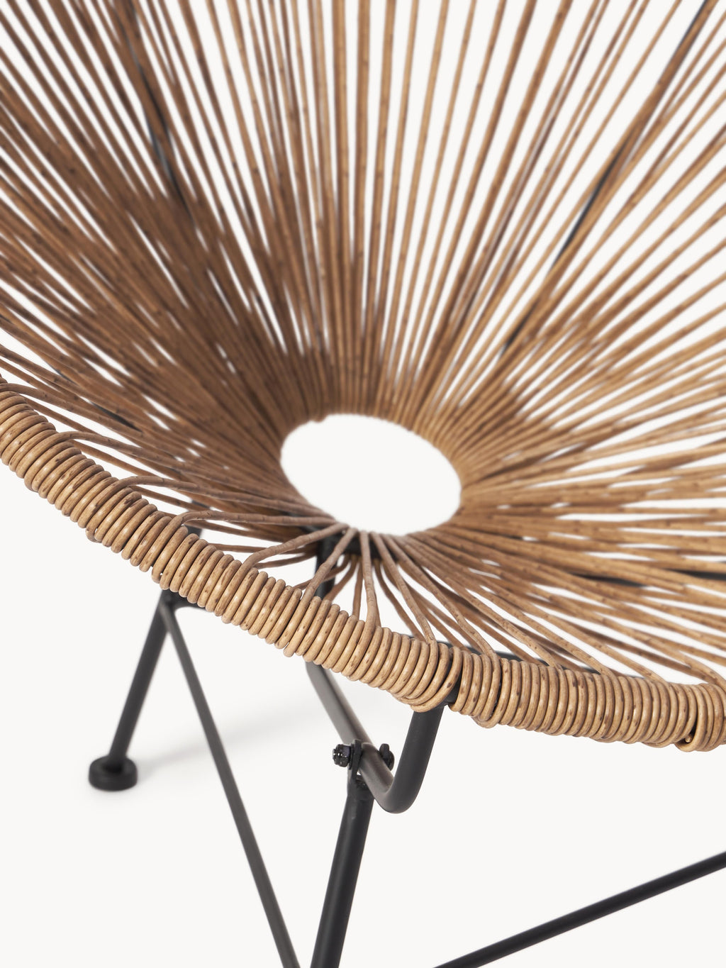 Bahia Plastic Wickerwork Lounge Chair
