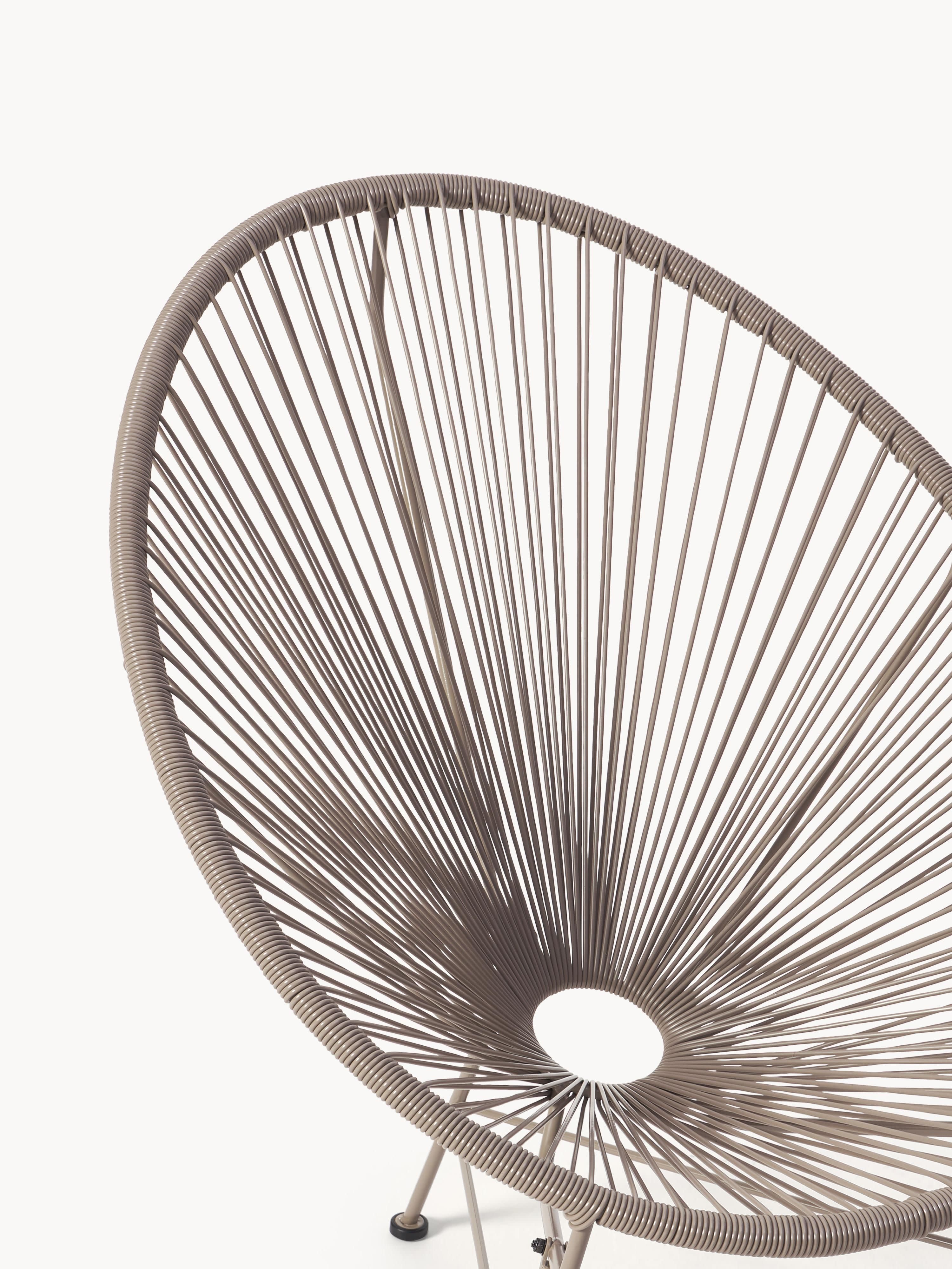 Bahia Plastic Wickerwork Lounge Chair