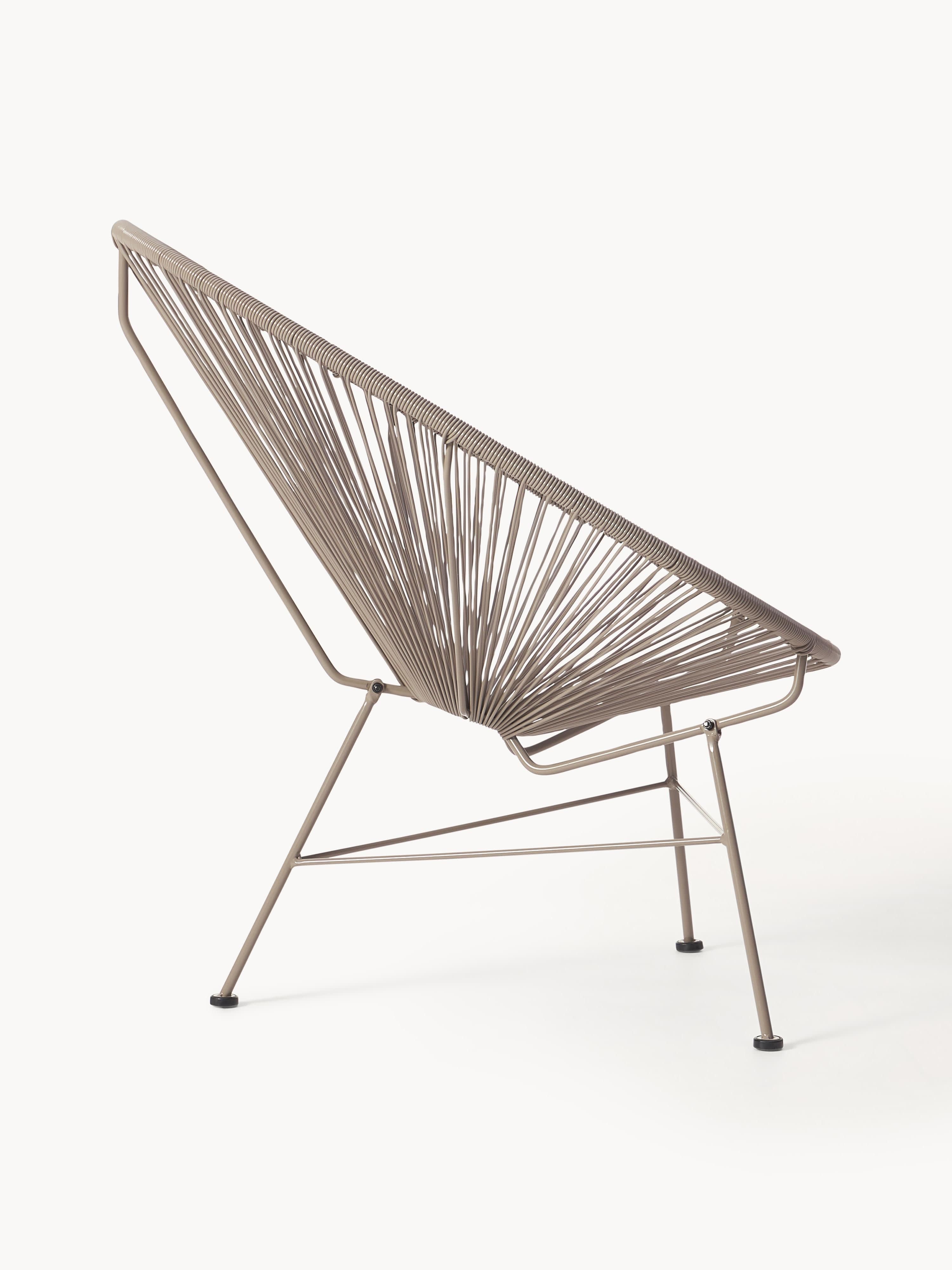 Bahia Plastic Wickerwork Lounge Chair