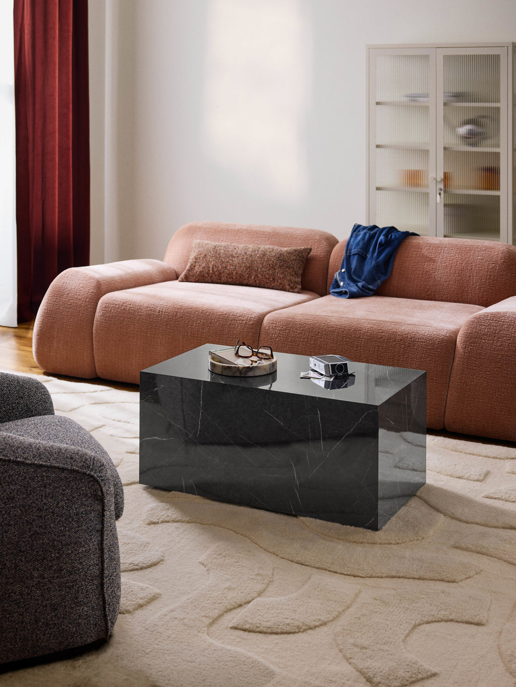 Lesley Marble Effect Coffee Table