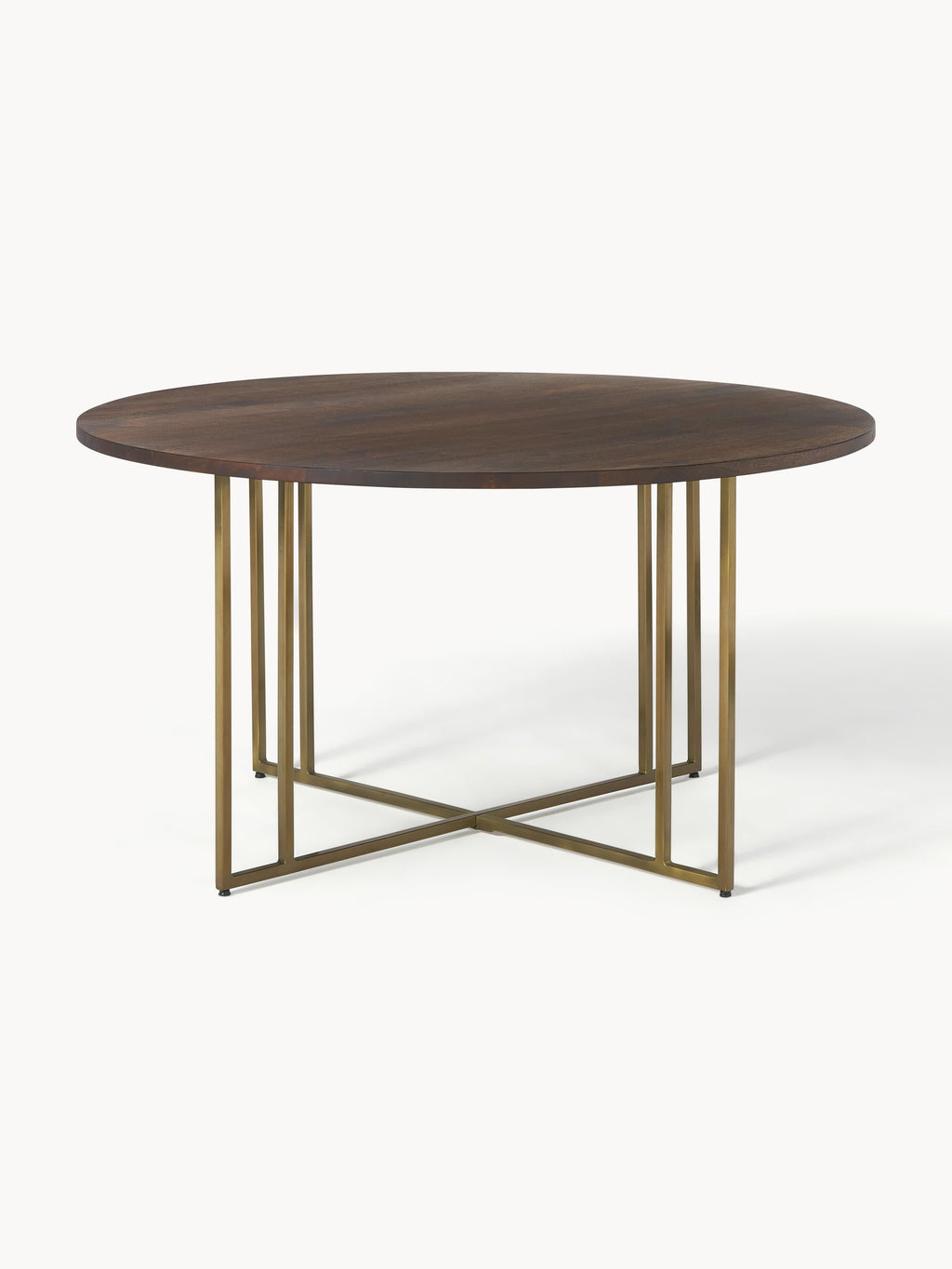 Luca Round Mango Wood Dining Table, in various sizes