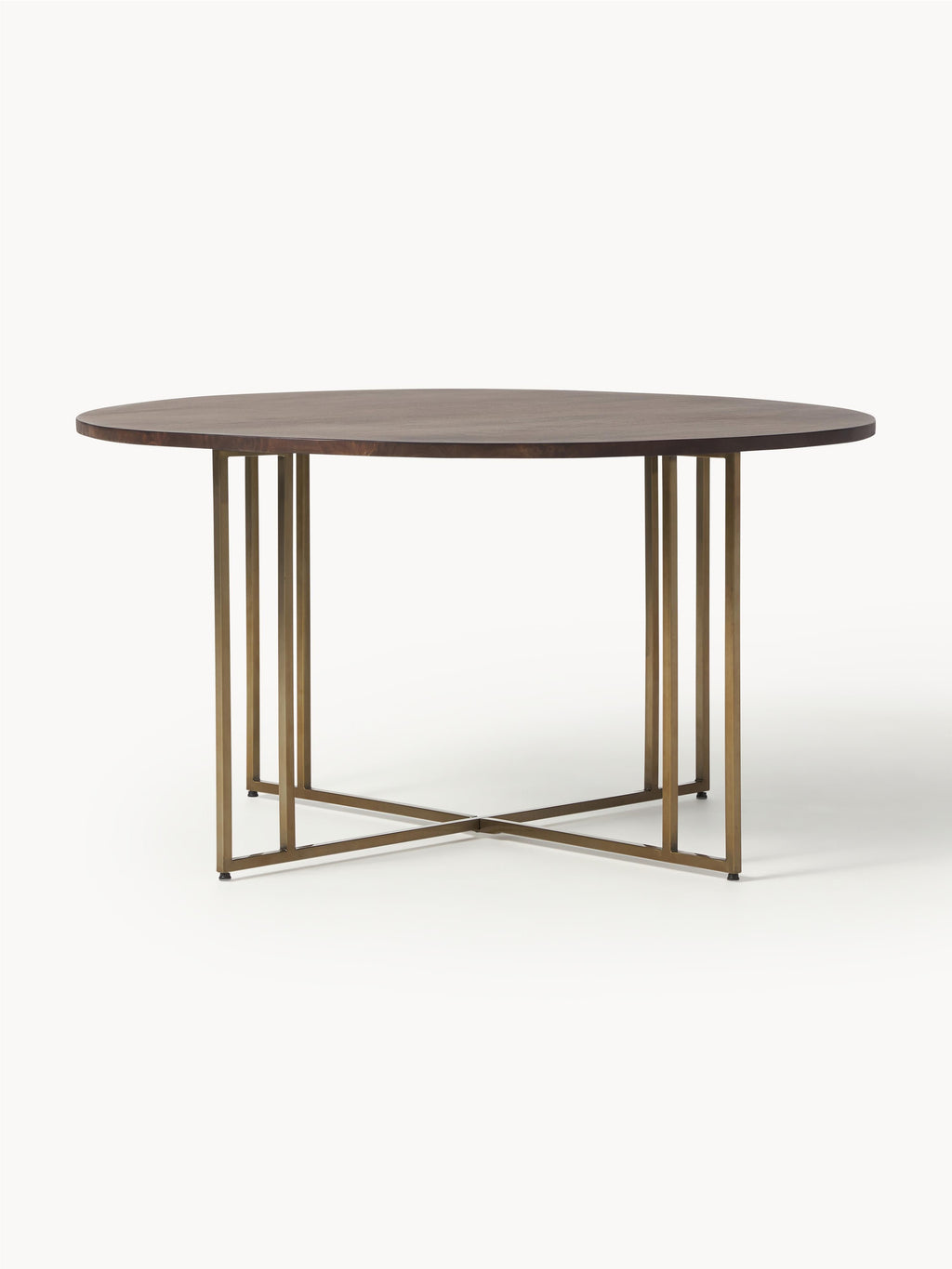 Luca Round Mango Wood Dining Table, in various sizes