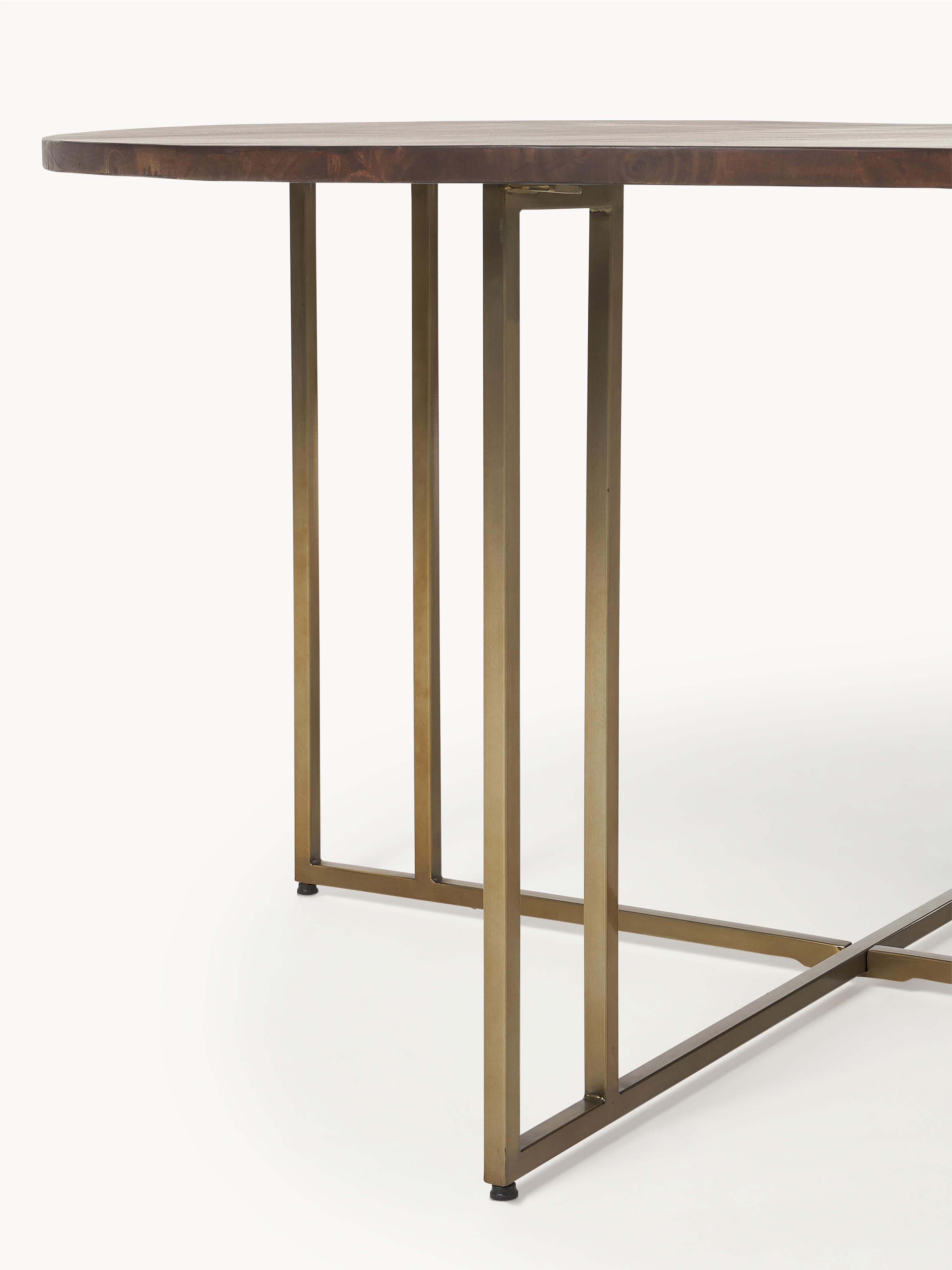 Luca Round Mango Wood Dining Table, in various sizes