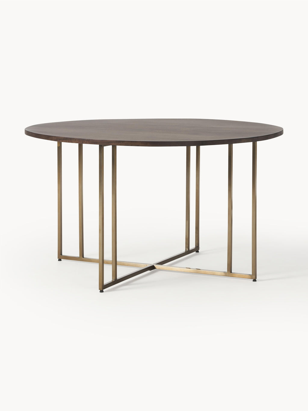 Luca Round Mango Wood Dining Table, in various sizes