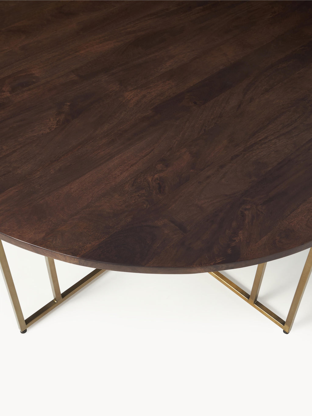 Luca Round Mango Wood Dining Table, in various sizes