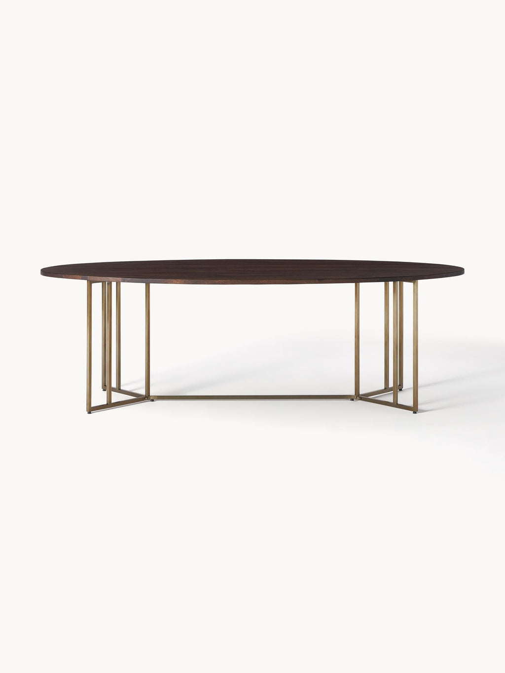 Luca Oval Mango Wood Dining Table, in various sizes