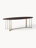 Gallery image 1 - Oval Mango Wood Dining Table Luca, in various sizes