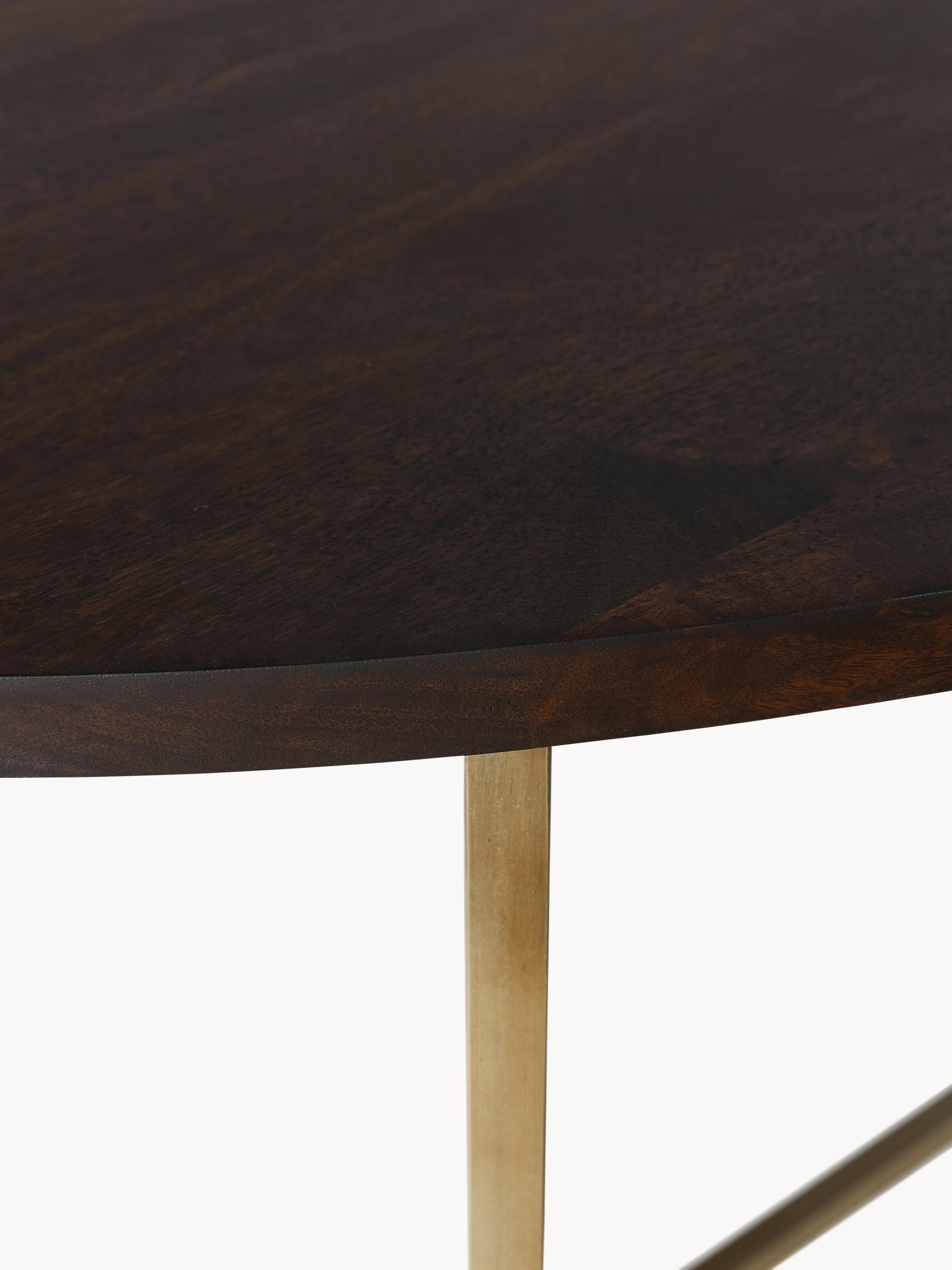 Luca Oval Mango Wood Dining Table, in various sizes