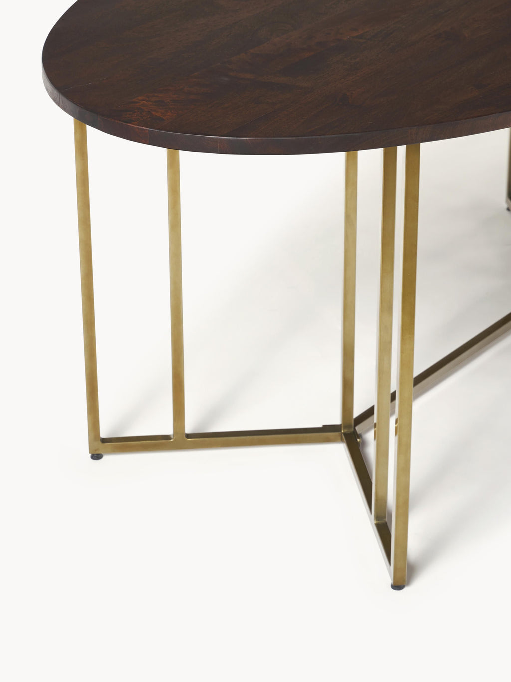 Luca Oval Mango Wood Dining Table, in various sizes